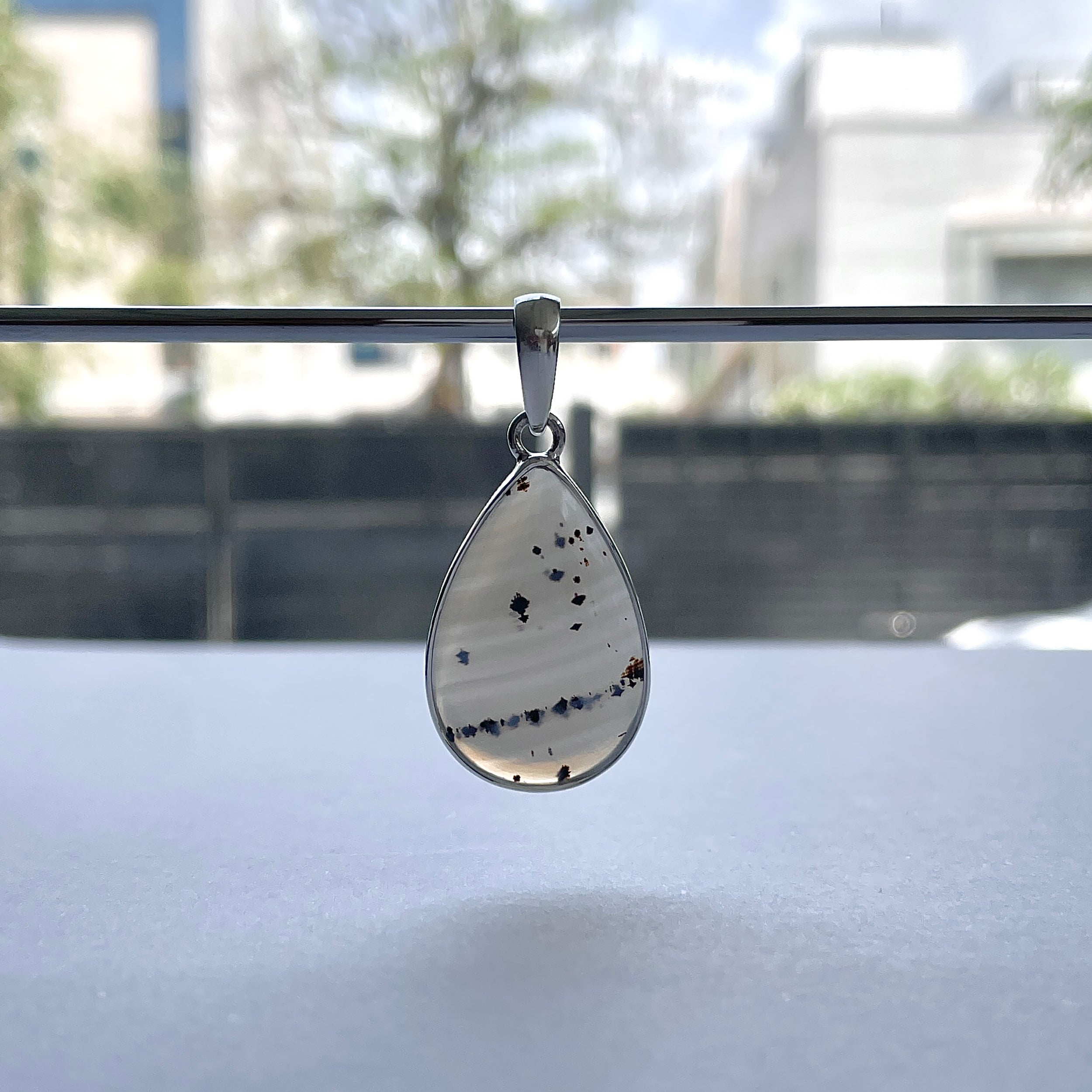 Montana Agate Pendant-(MTA-P-129.)