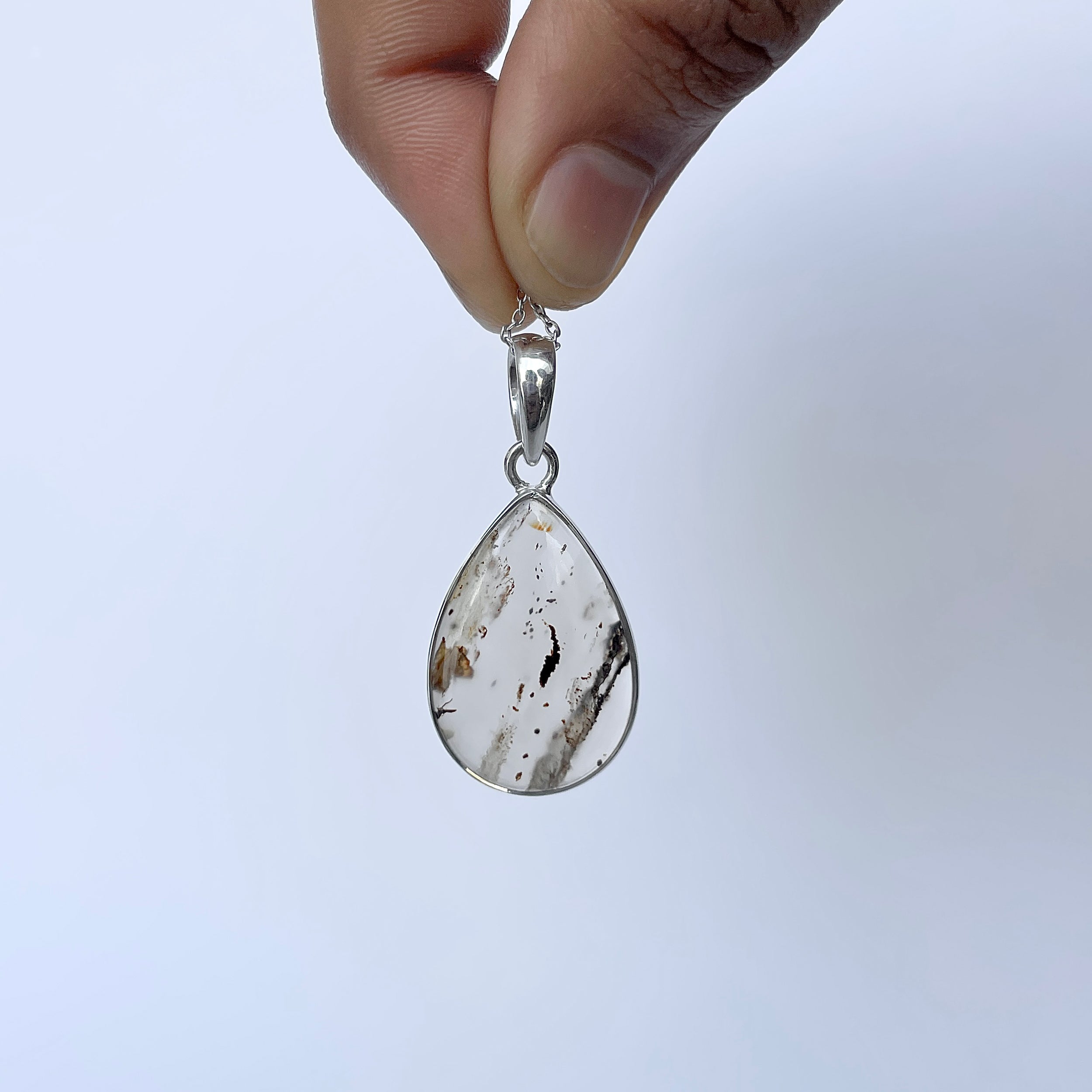 Montana Agate Pendant-(MTA-P-130.)