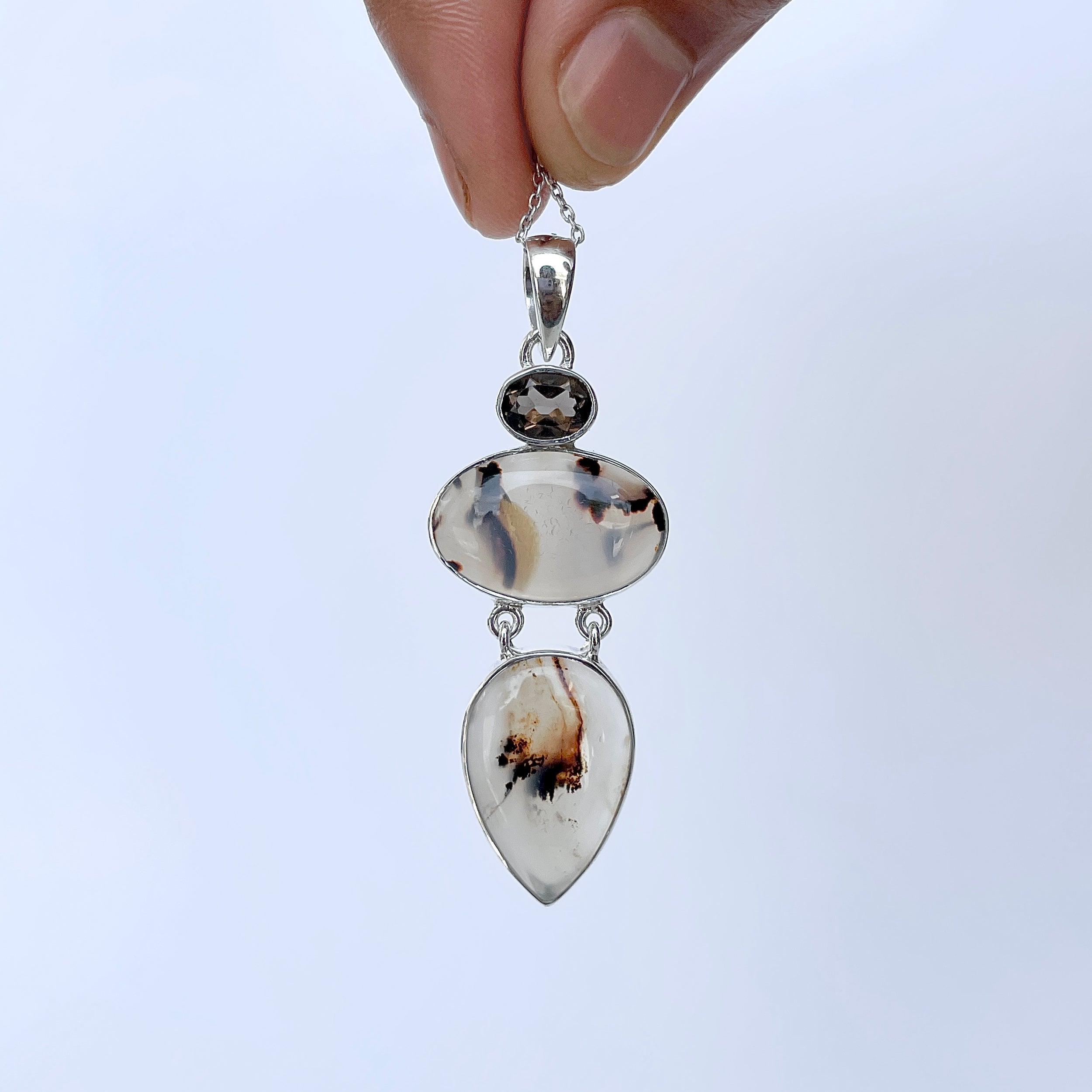 Montana Agate Pendant-(MTA-P-35.)