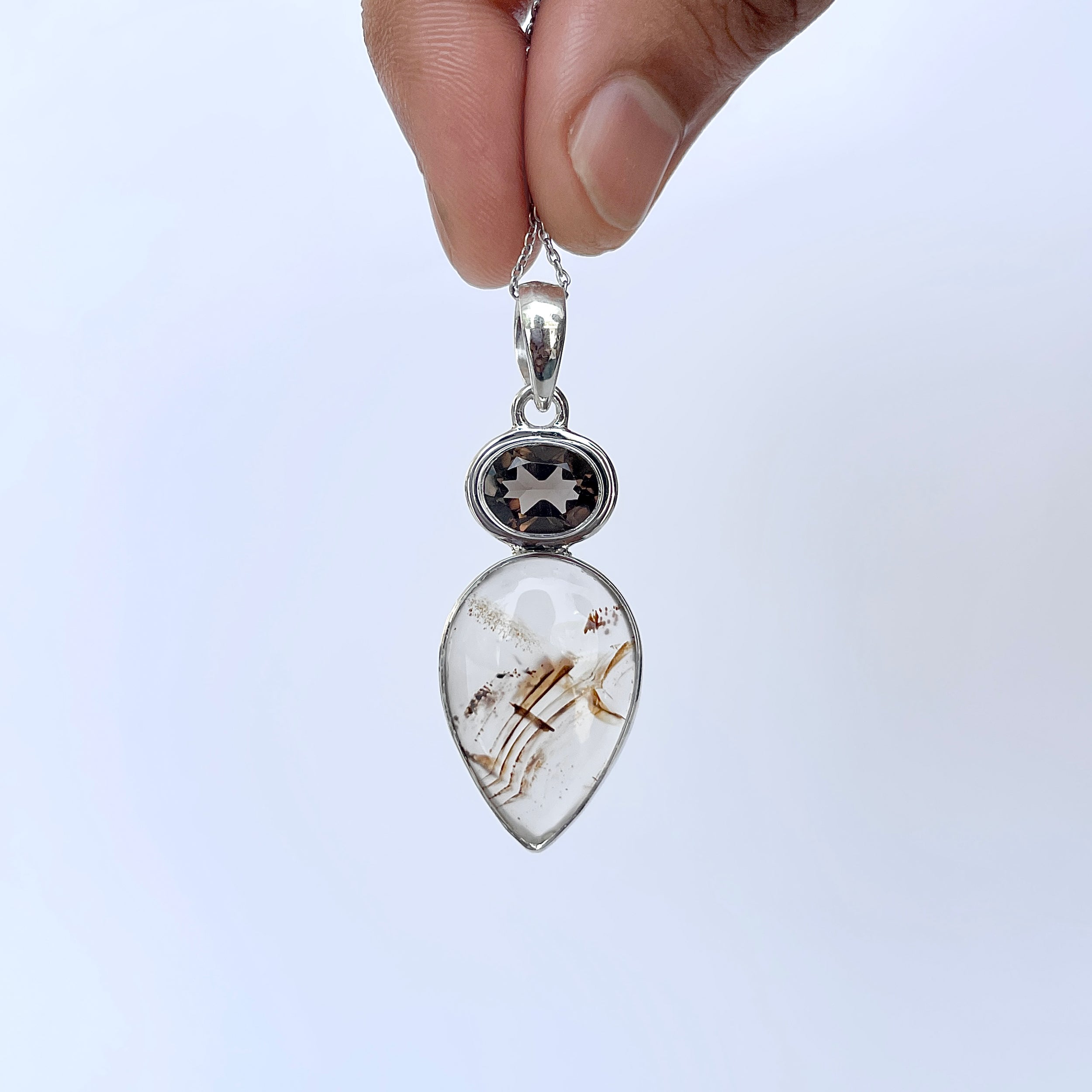 Montana Agate Pendant-(MTA-P-36.)