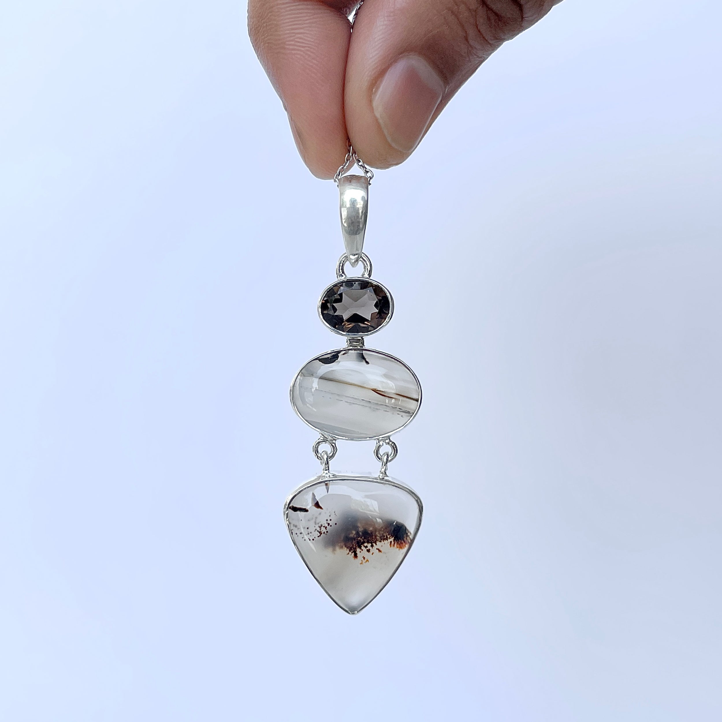 Montana Agate Pendant-(MTA-P-41.)