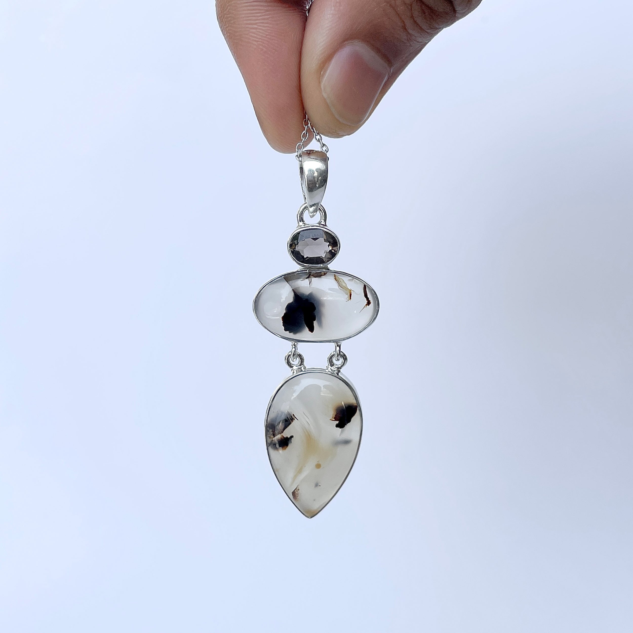 Montana Agate Pendant-(MTA-P-46.)