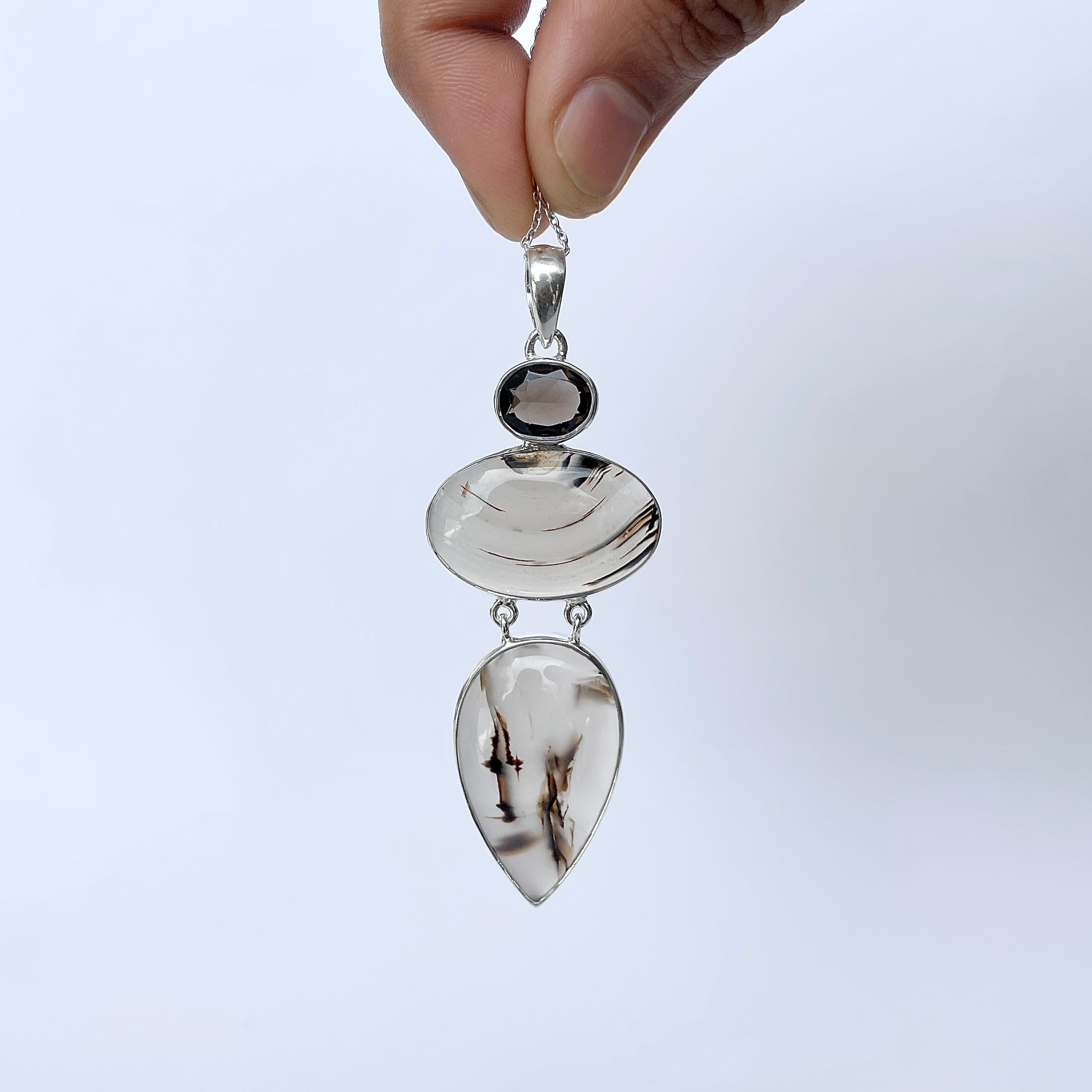 Montana Agate Pendant-(MTA-P-67.)