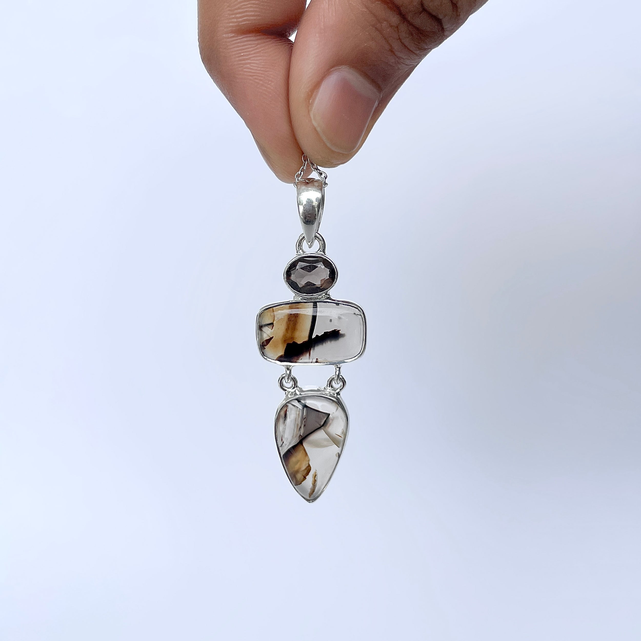 Montana Agate Pendant-(MTA-P-68.)