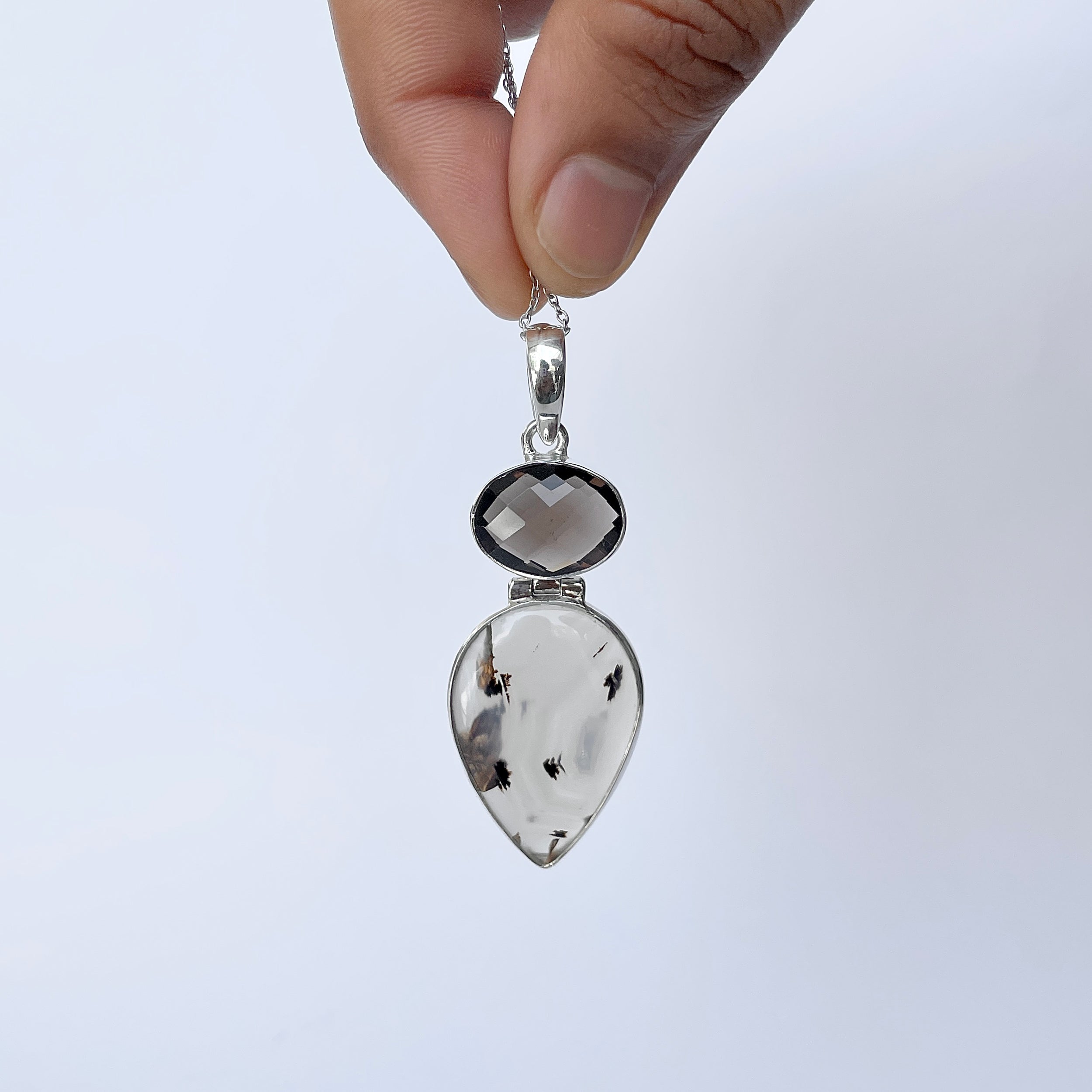 Montana Agate Pendant-(MTA-P-76.)