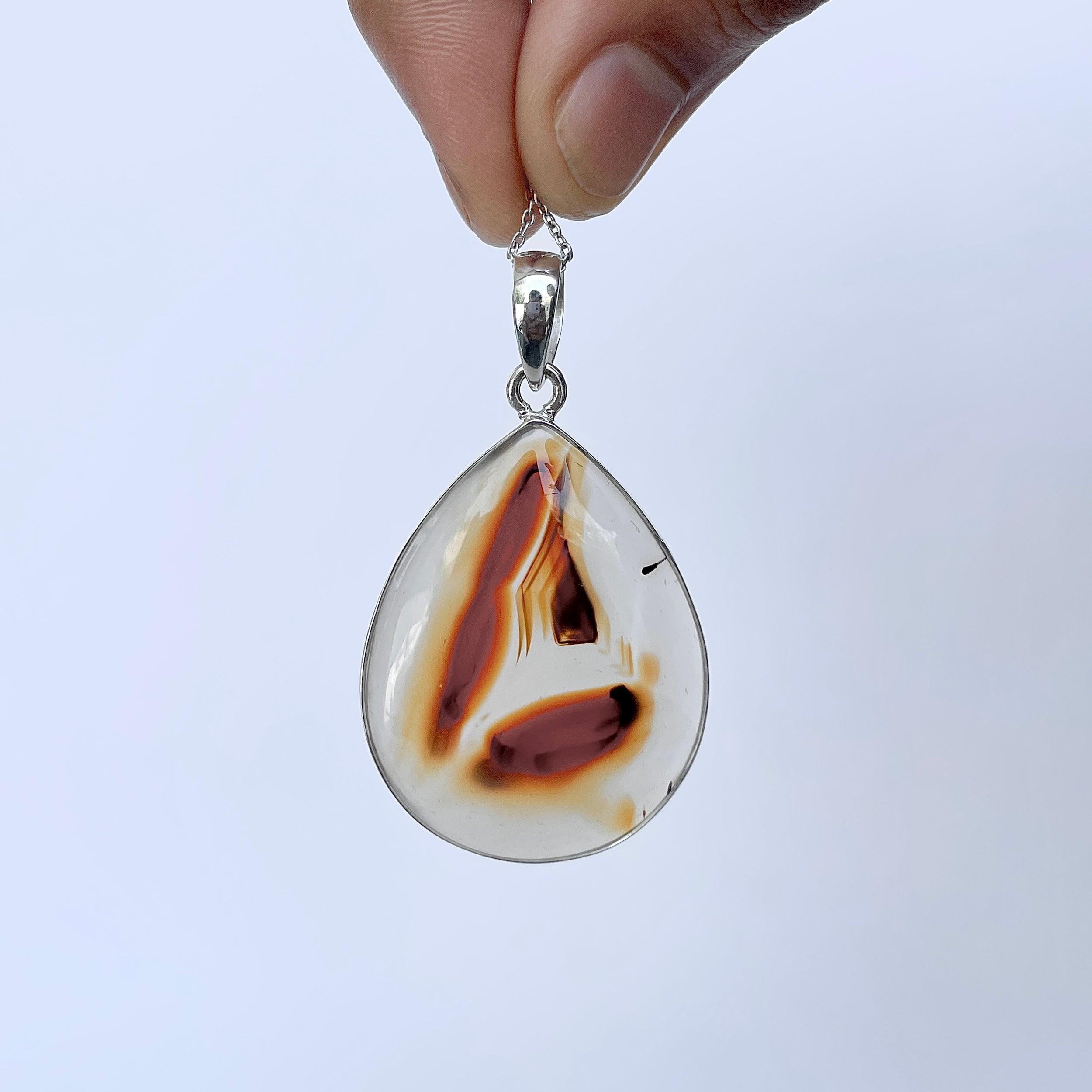 Montana Agate Pendant-(MTA-P-80.)
