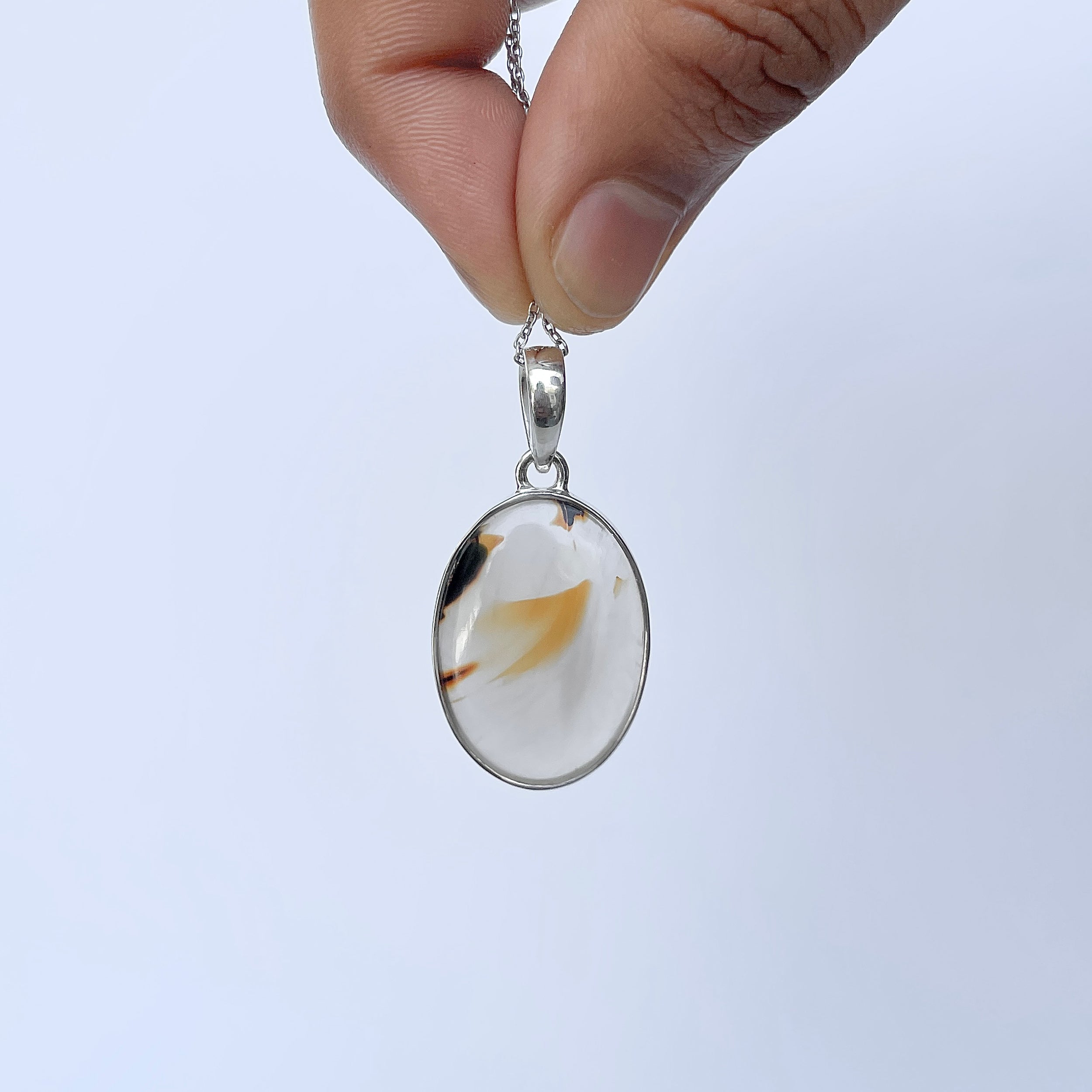 Montana Agate Pendant-(MTA-P-82.)