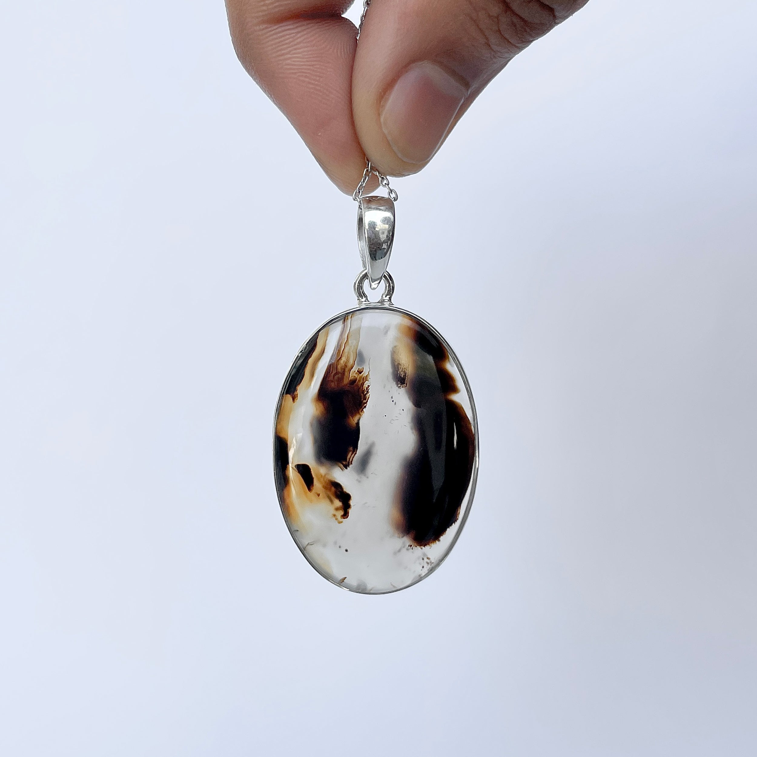 Montana Agate Pendant-(MTA-P-83.)