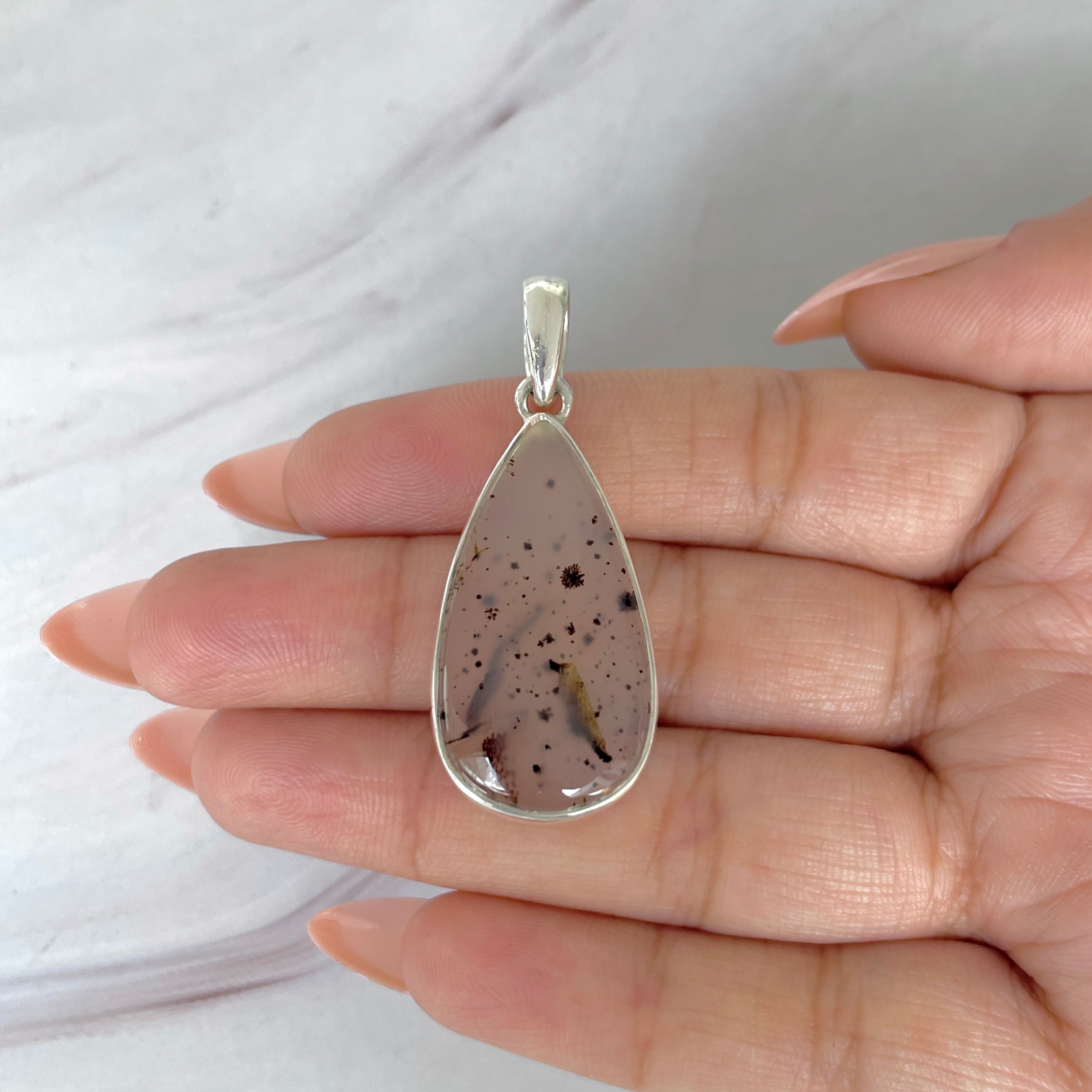 Montana Agate Pendant-(MTA-P-86.)