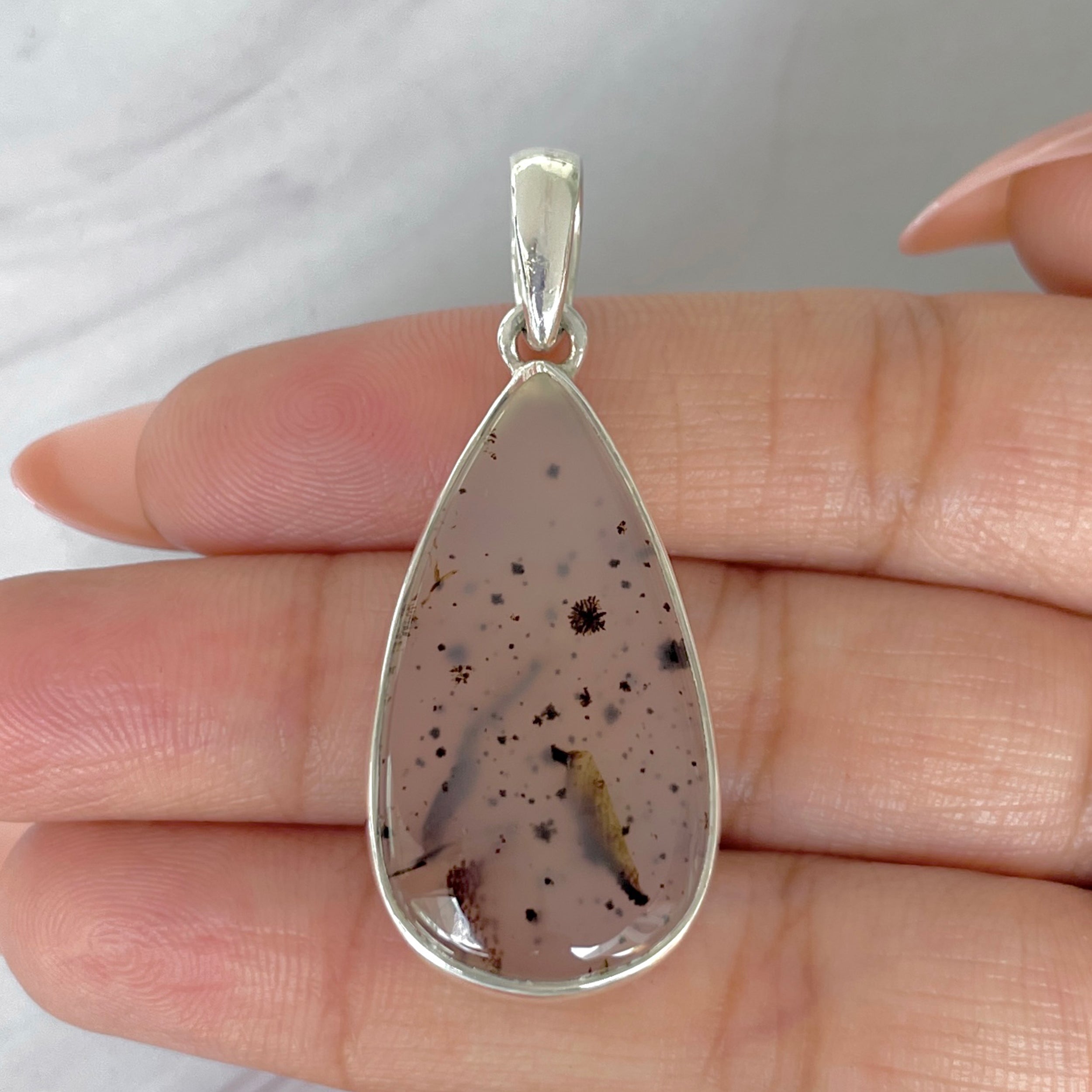 Montana Agate Pendant-(MTA-P-86.)
