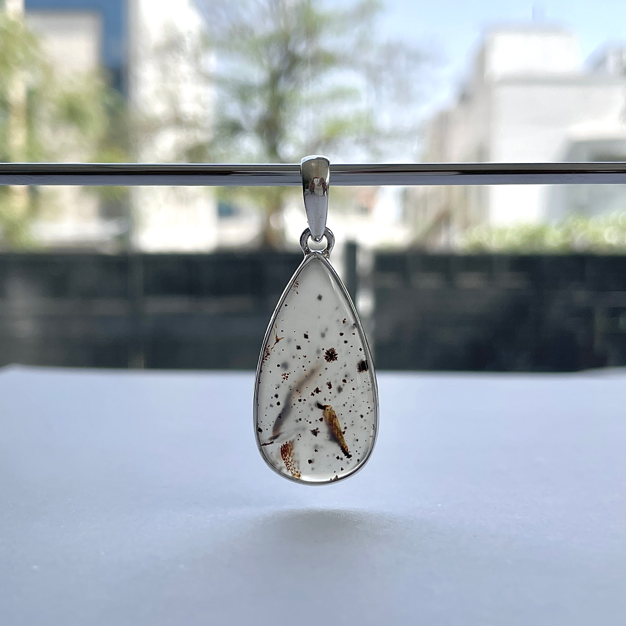 Montana Agate Pendant-(MTA-P-86.)