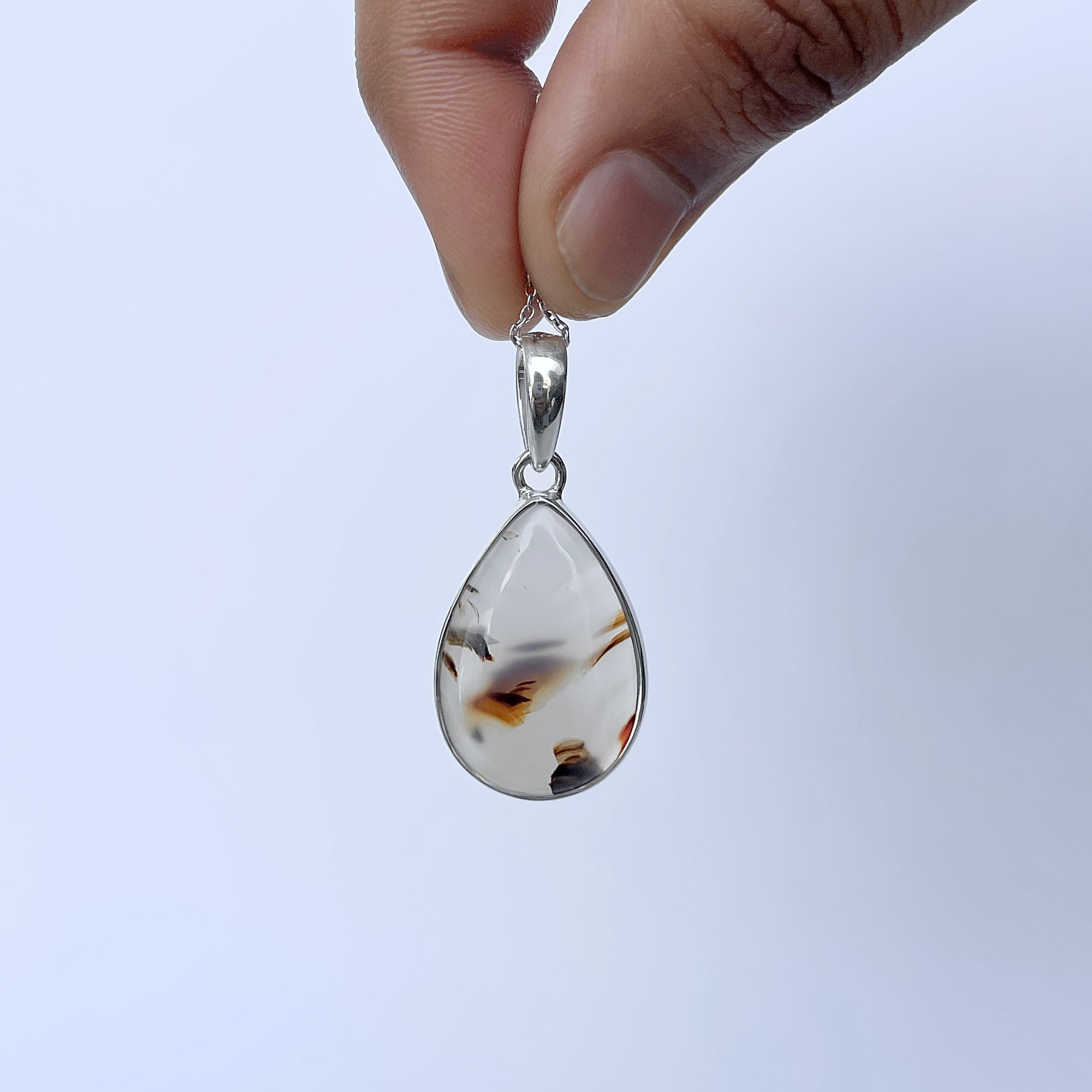 Montana Agate Pendant-(MTA-P-87.)