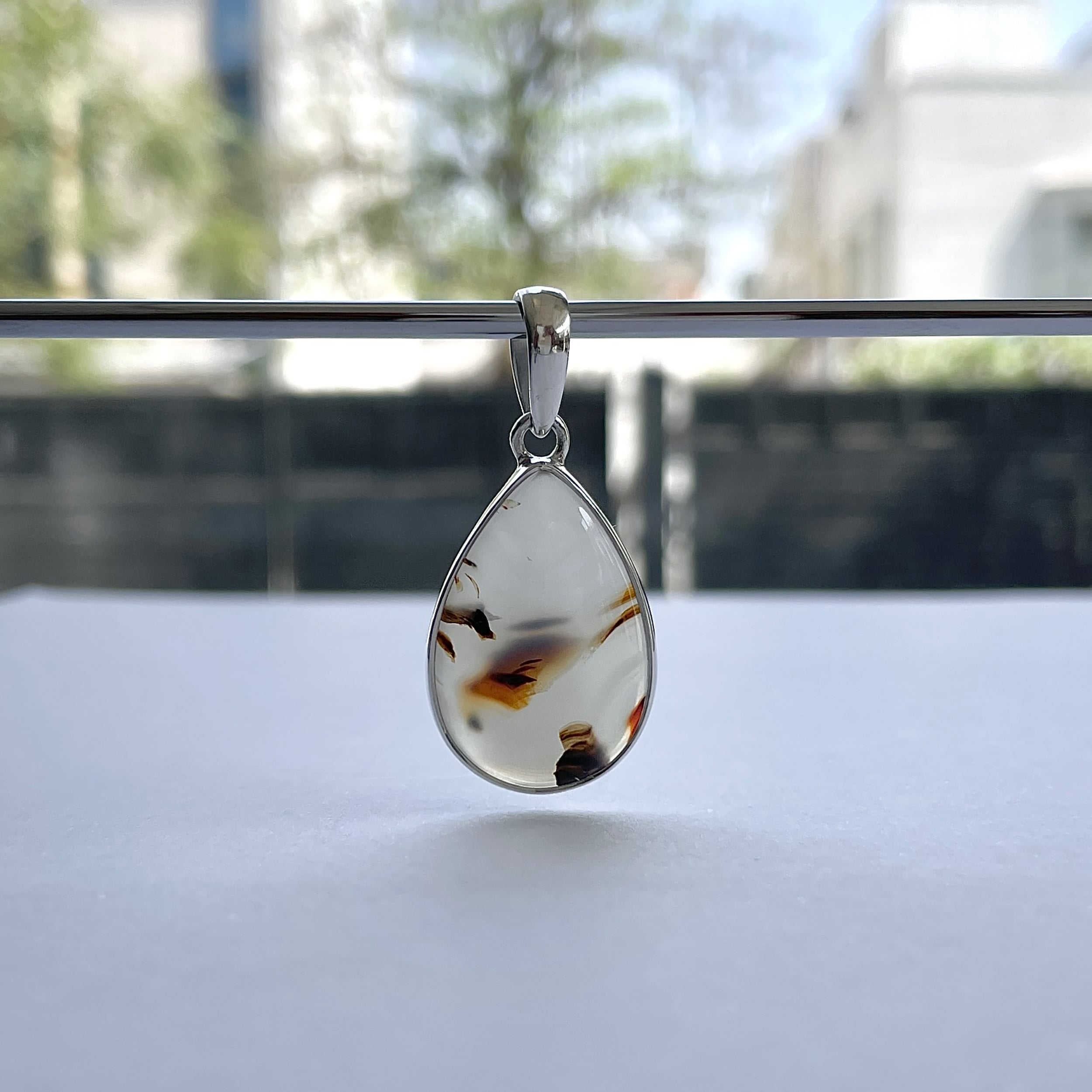 Montana Agate Pendant-(MTA-P-87.)