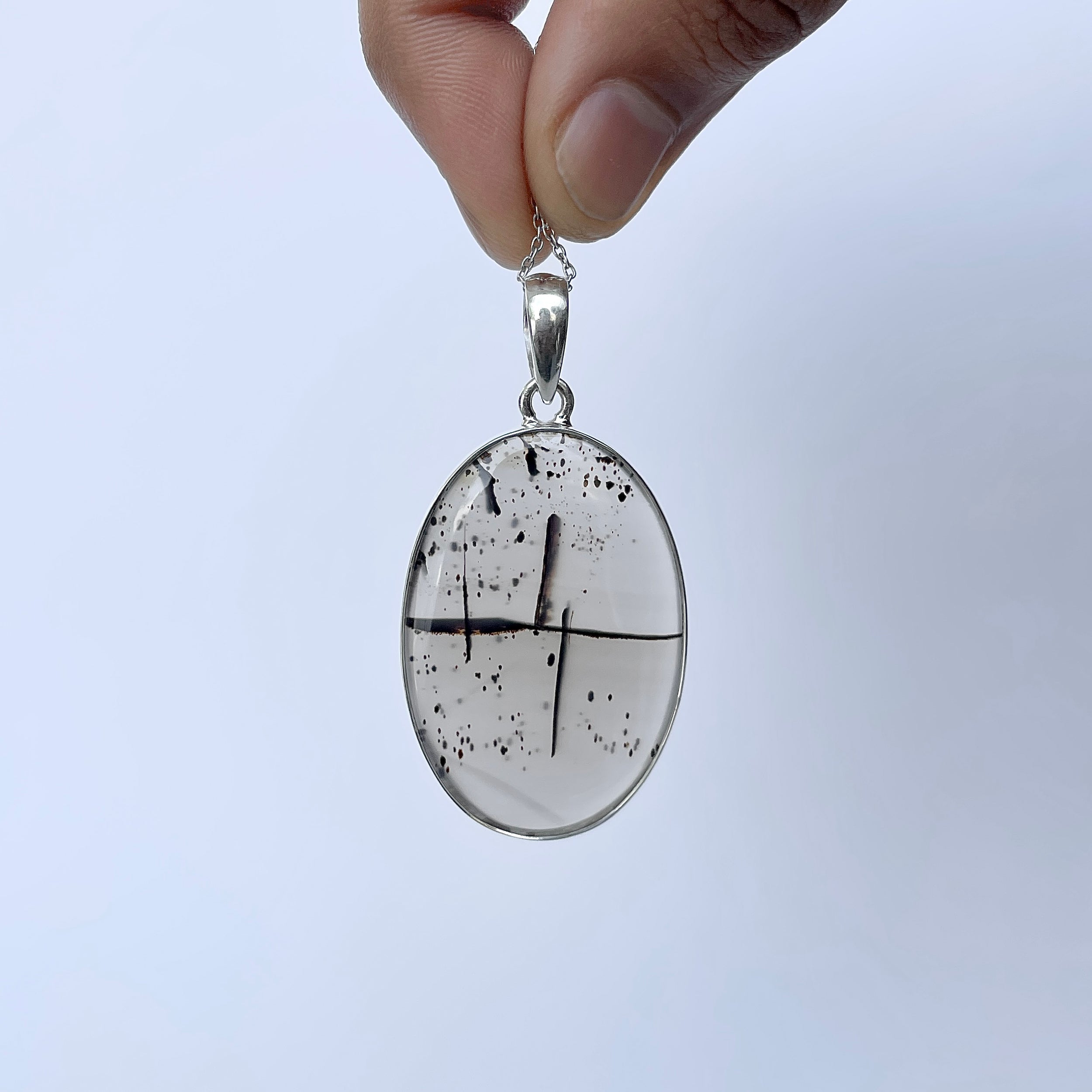 Montana Agate Pendant-(MTA-P-88.)