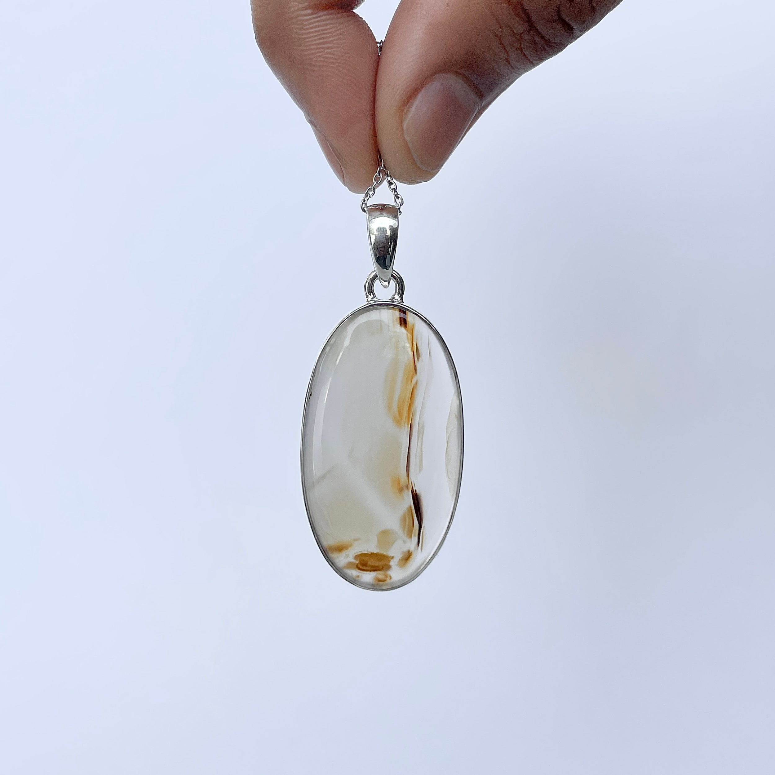 Montana Agate Pendant-(MTA-P-89.)