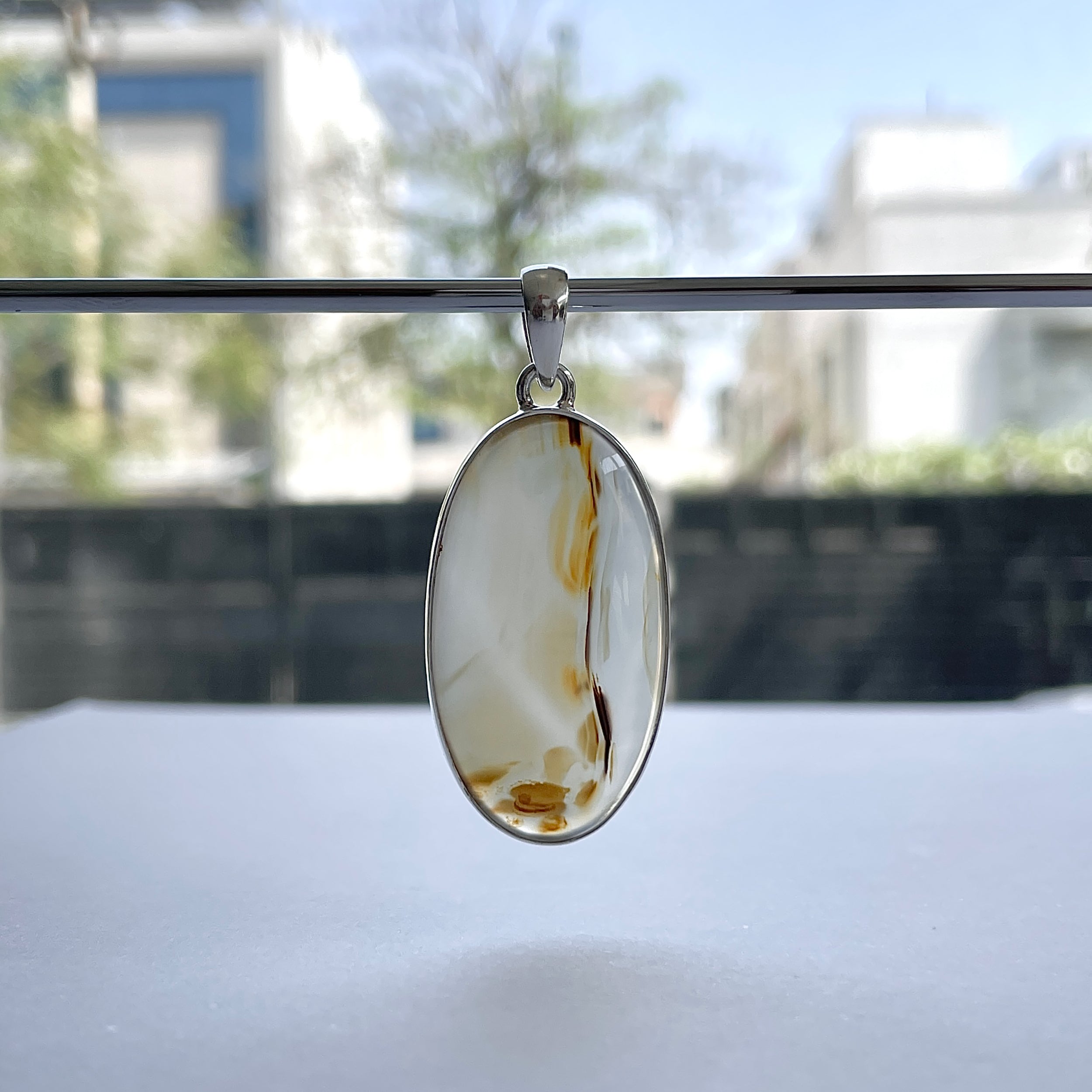 Montana Agate Pendant-(MTA-P-89.)