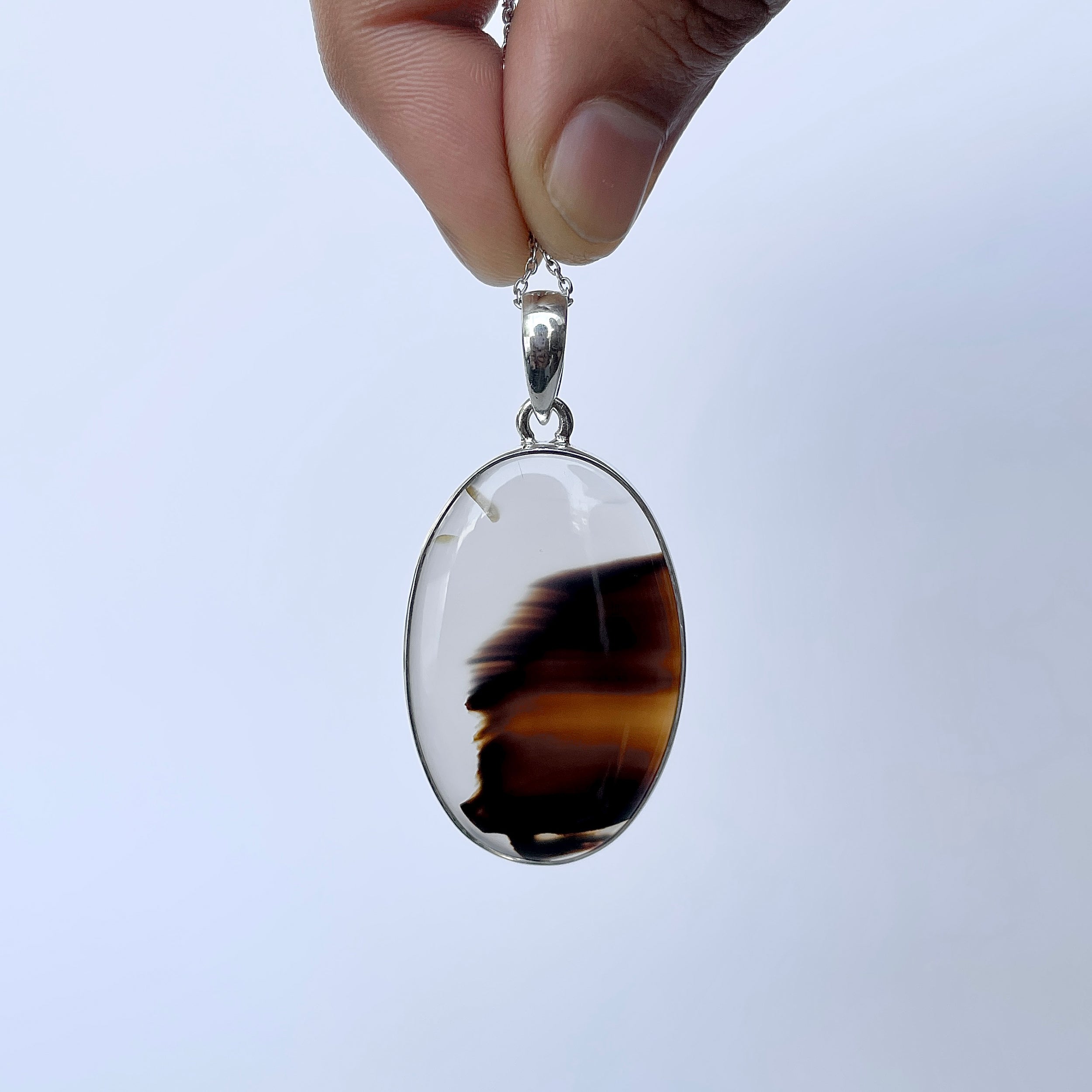 Montana Agate Pendant-(MTA-P-93.)