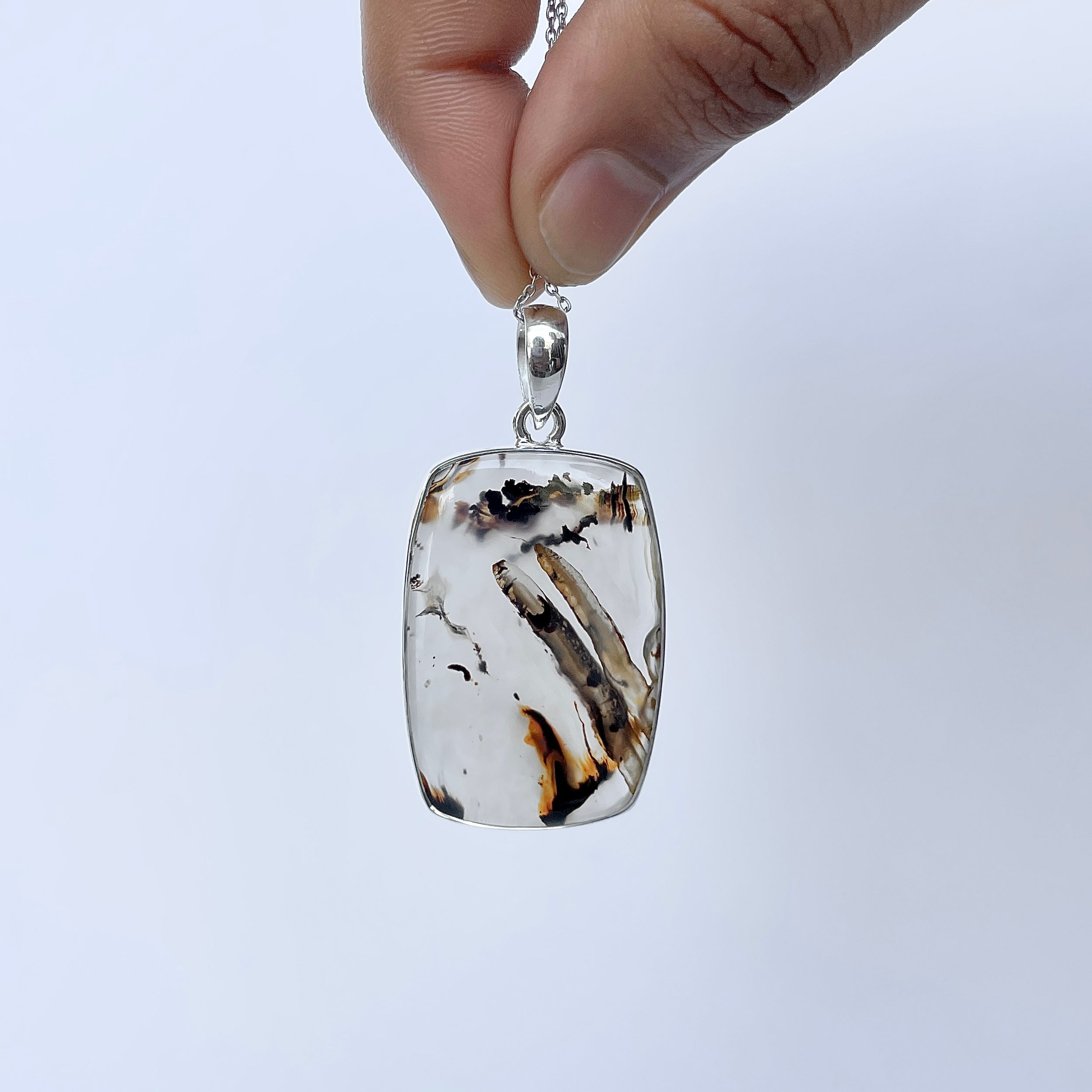 Montana Agate Pendant-(MTA-P-94.)