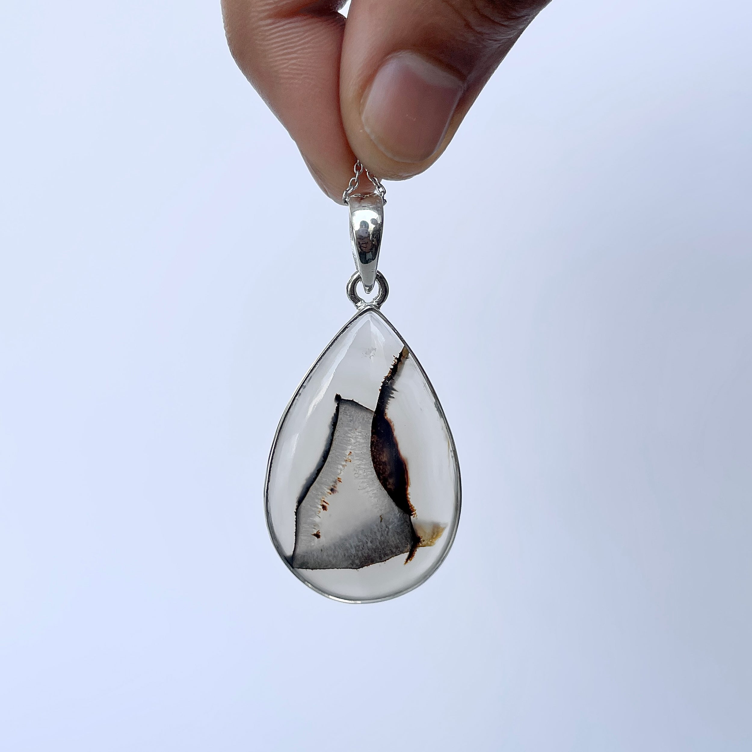 Montana Agate Pendant-(MTA-P-97.)