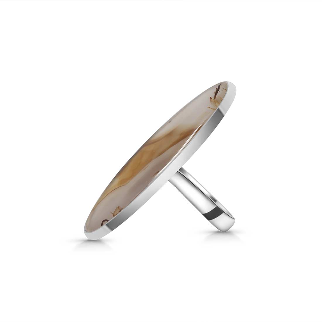 Montana Agate Ring Size 7-(MTA-R-21.)