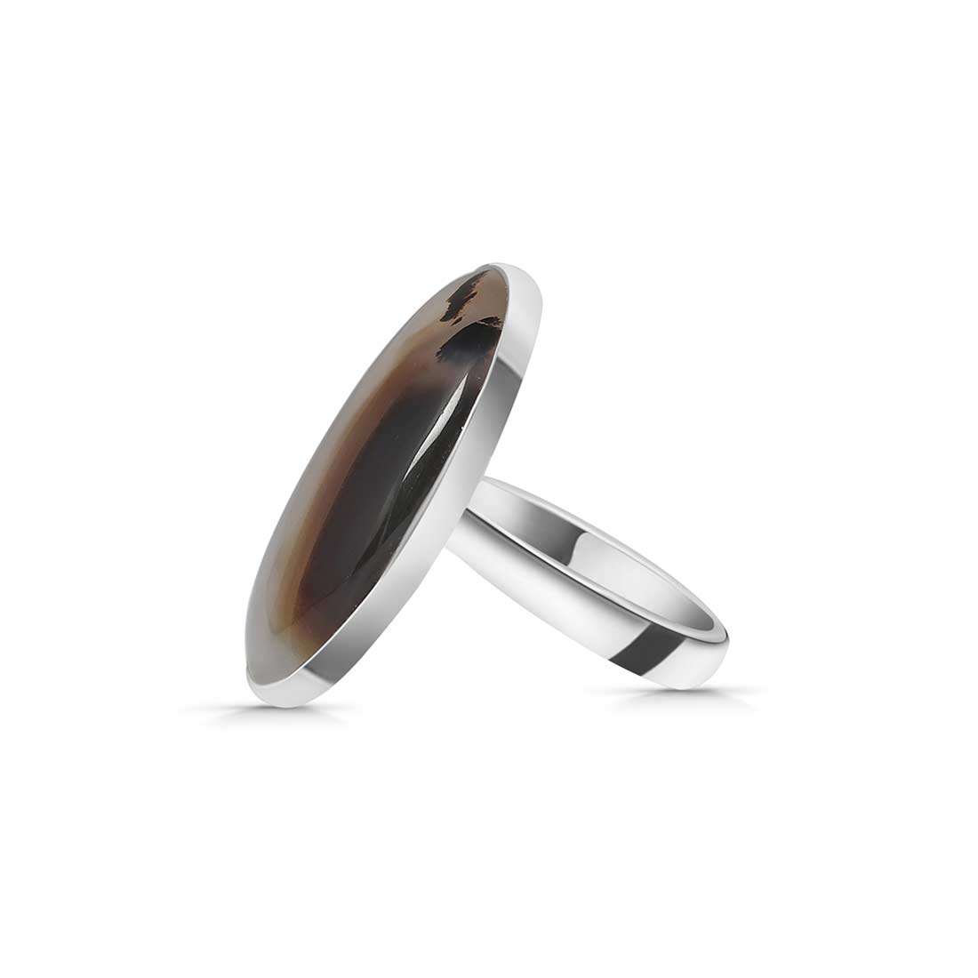 Montana Agate Ring Size 7-(MTA-R-36.)