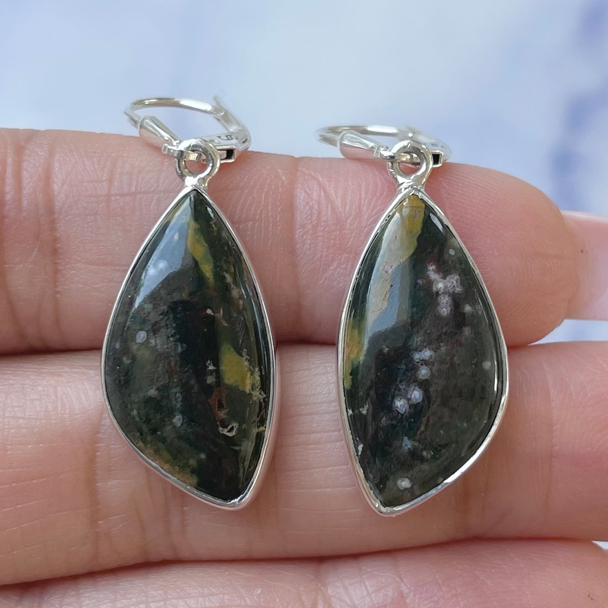 Ocean Jasper Earring-(OCJ-E-30.)