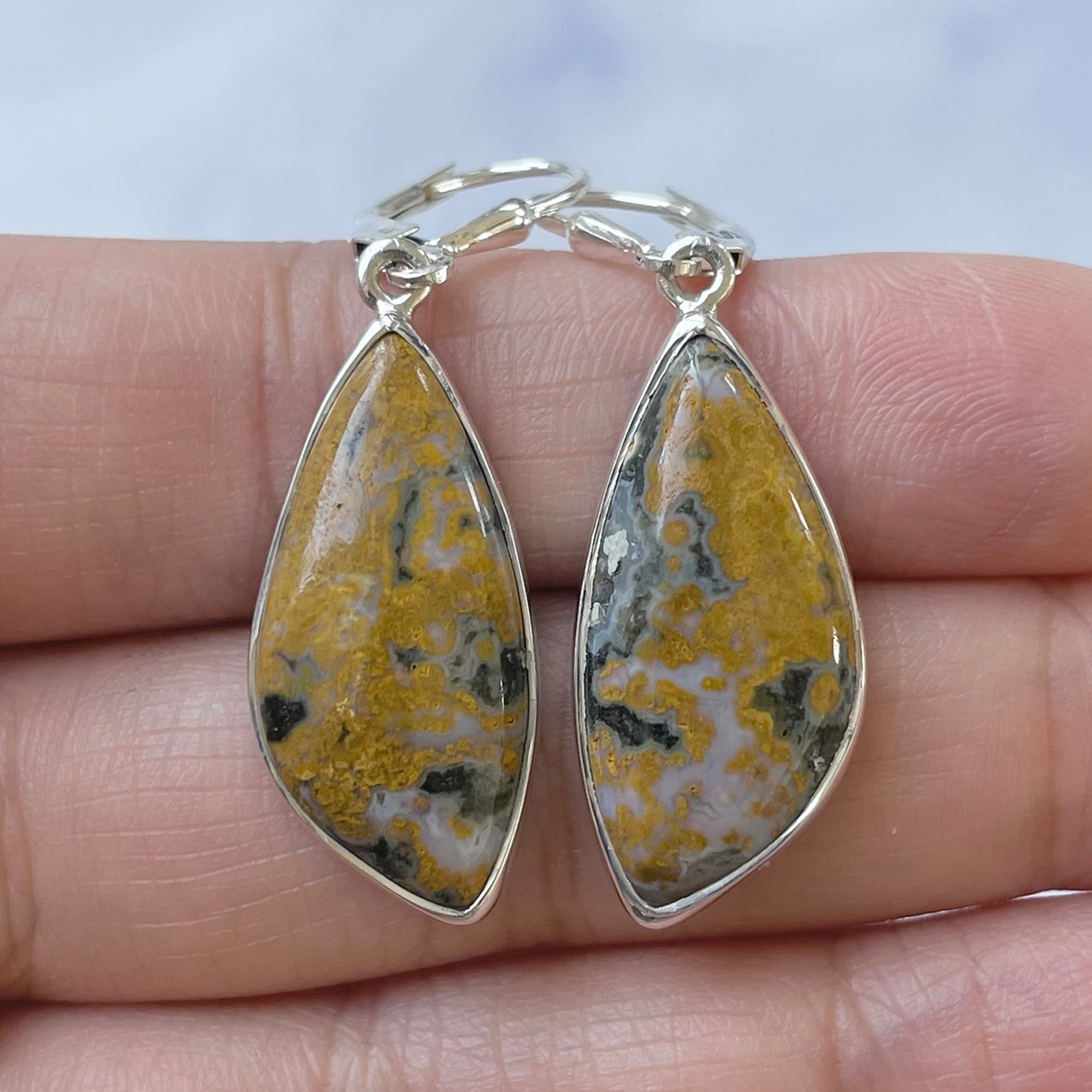 Ocean Jasper Earring-(OCJ-E-34.)