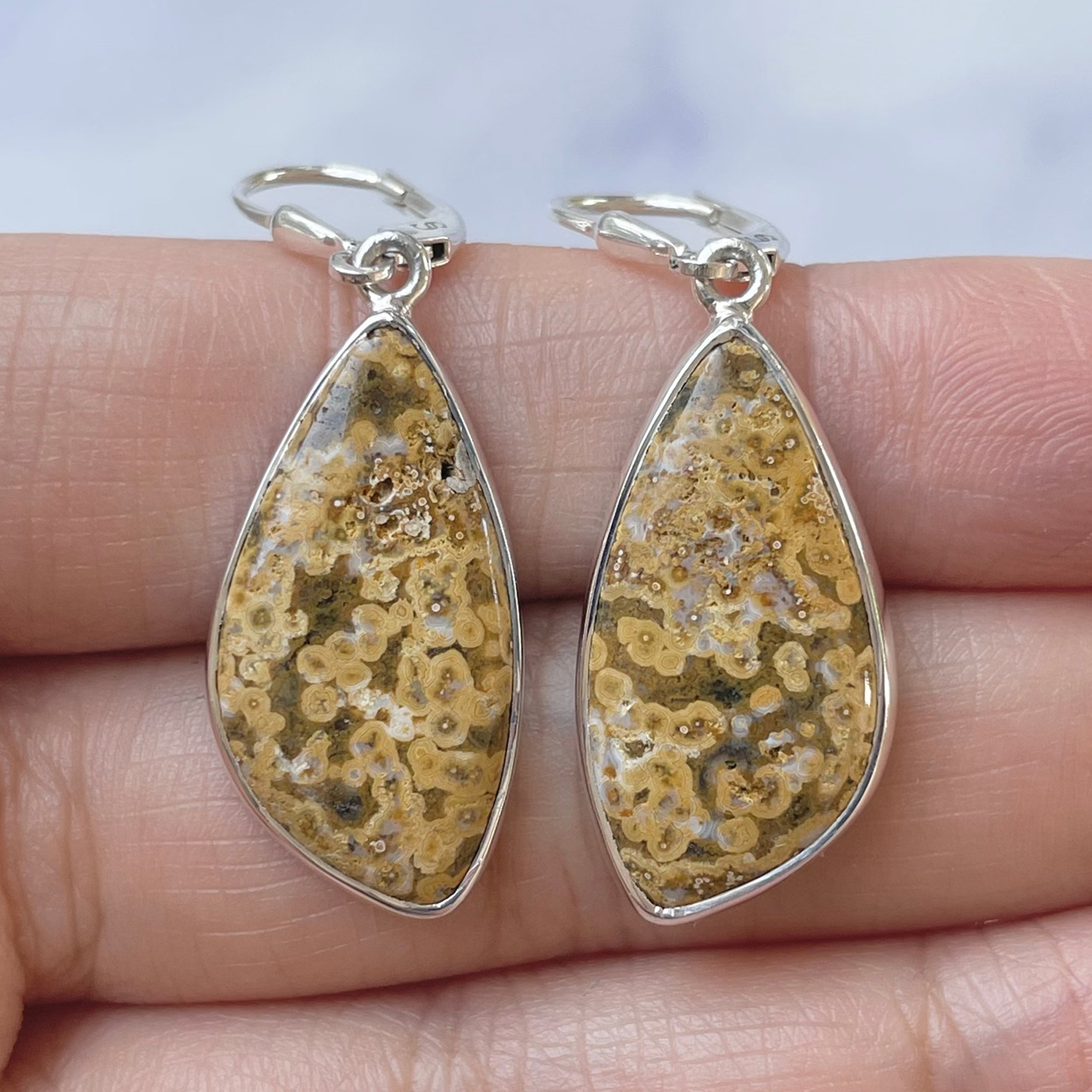 Ocean Jasper Earring-(OCJ-E-38.)