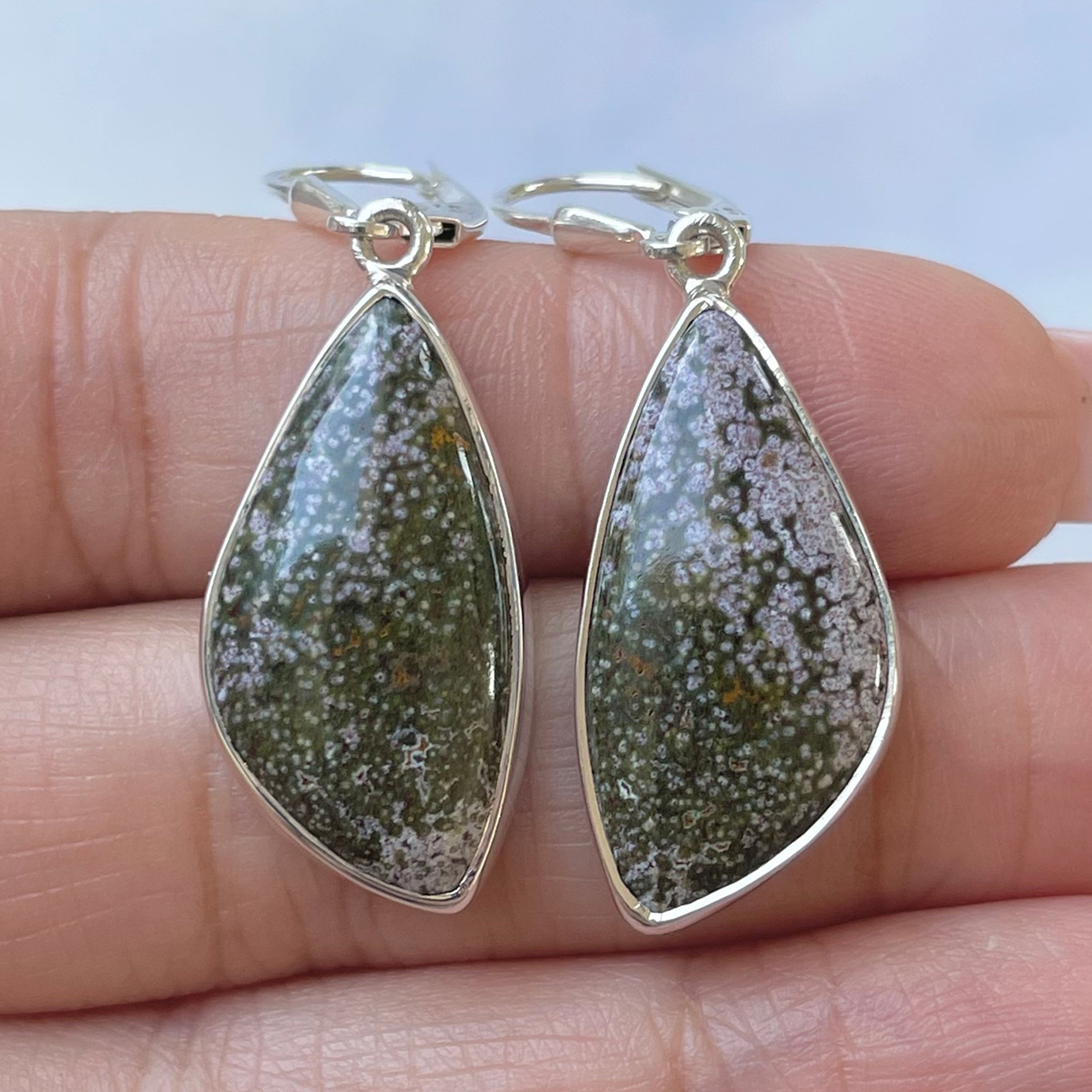 Ocean Jasper Earring-(OCJ-E-39.)