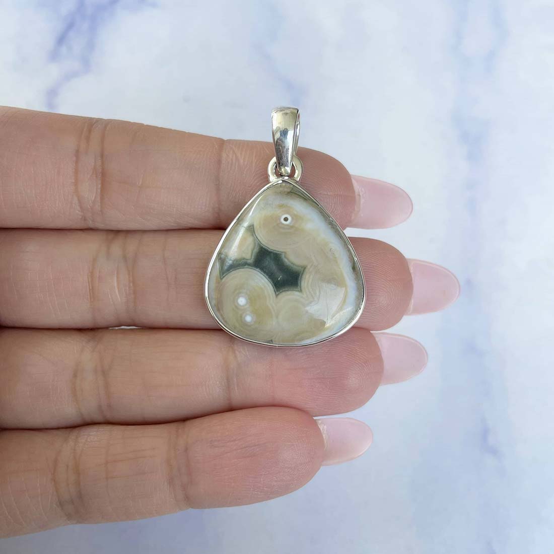 Ocean Jasper Pendant-(OCJ-P-14.)