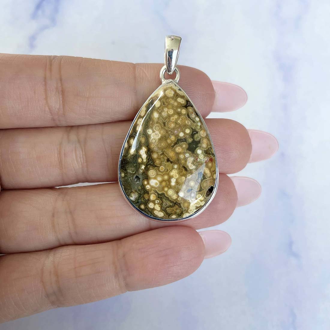 Ocean Jasper Pendant-(OCJ-P-16.)
