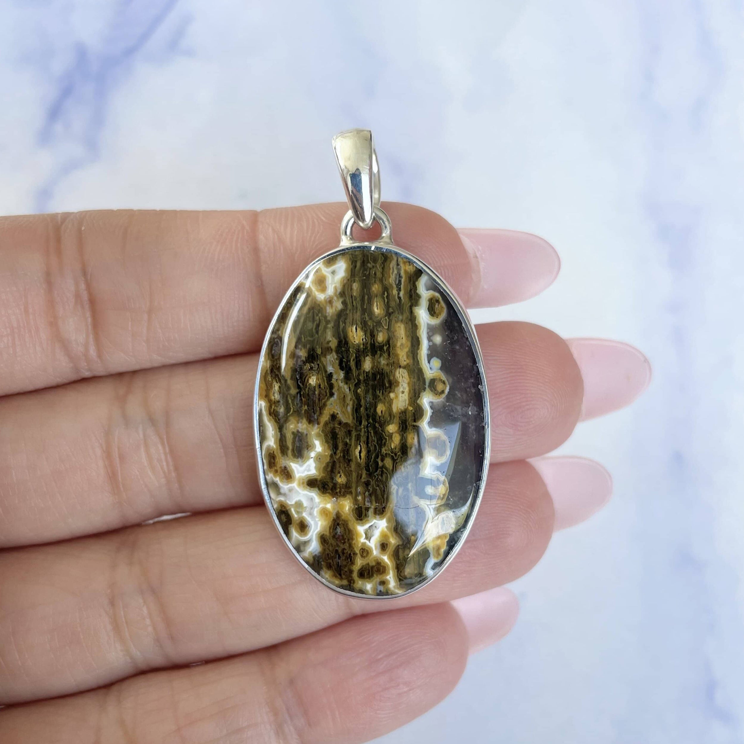 Ocean Jasper Pendant-(OCJ-P-2.)