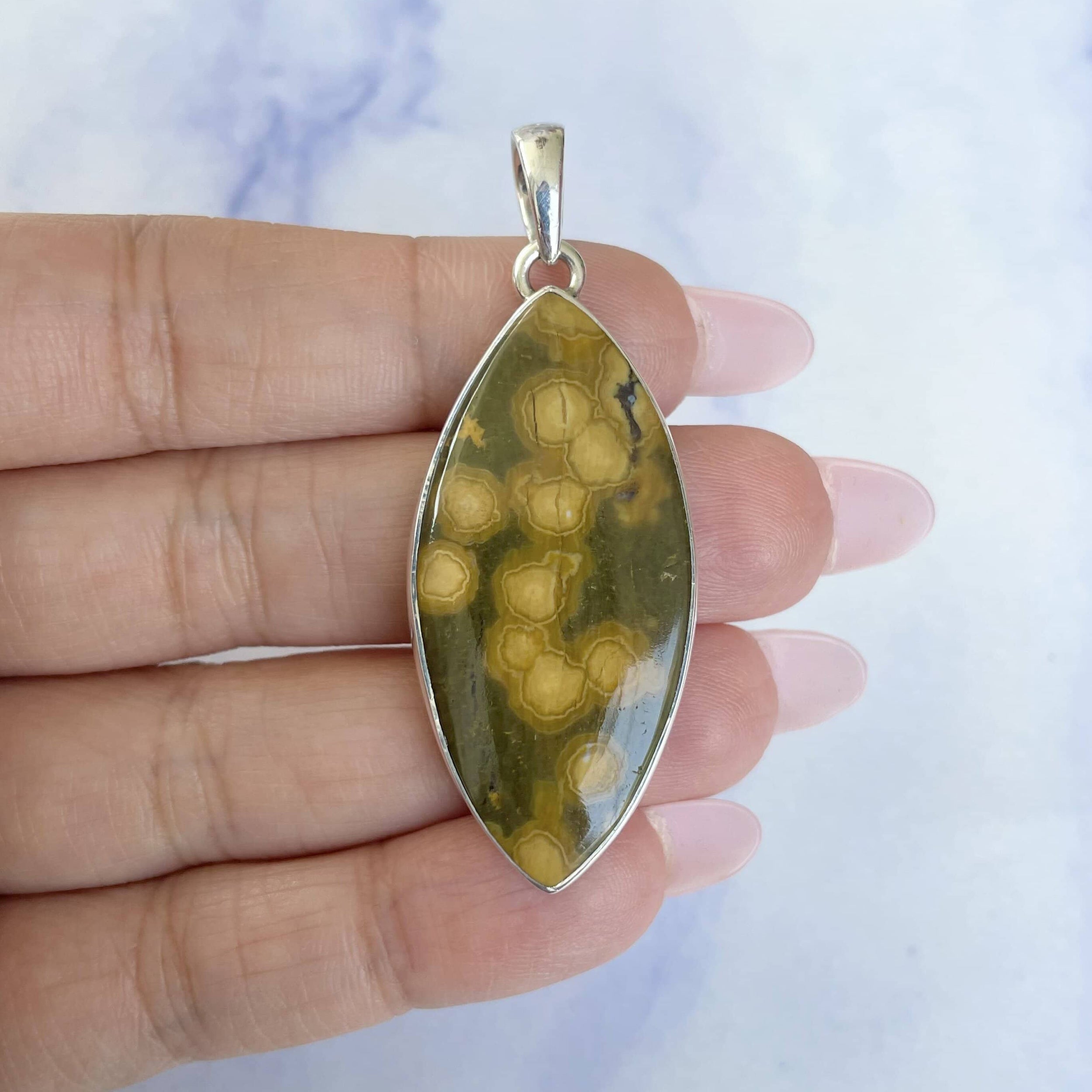 Ocean Jasper Pendant-(OCJ-P-21.)