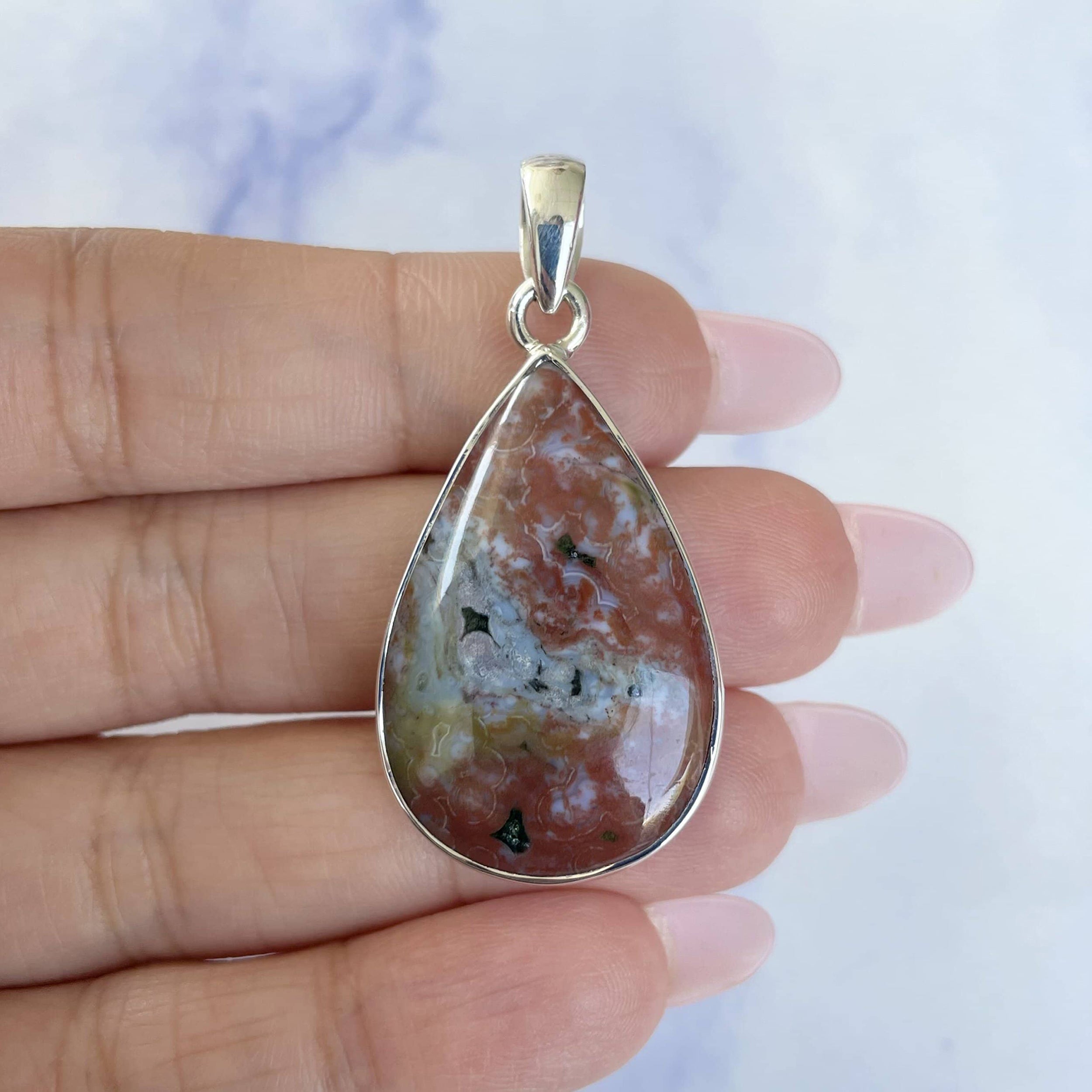 Ocean Jasper Pendant-(OCJ-P-22.)