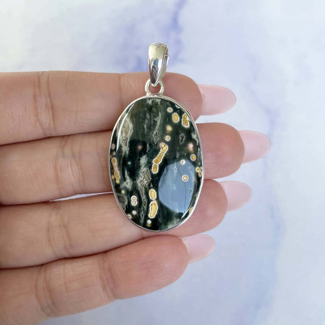 Ocean Jasper Pendant-(OCJ-P-24.)