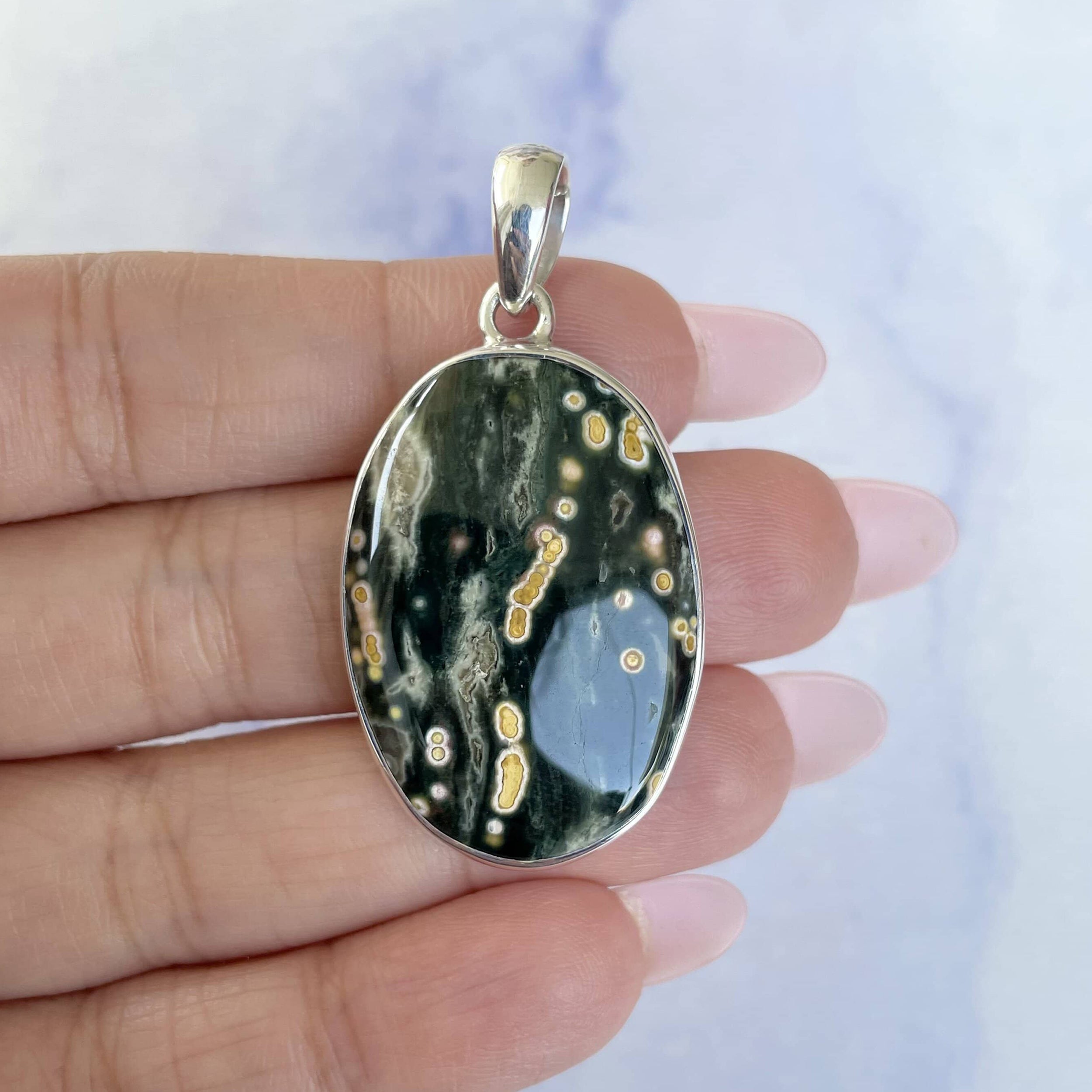Ocean Jasper Pendant-(OCJ-P-24.)