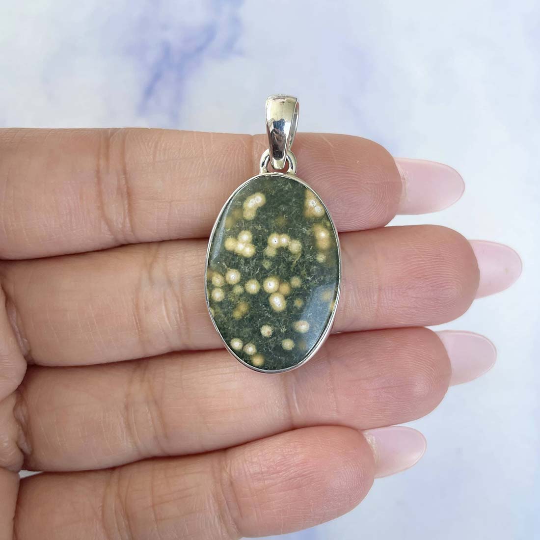Ocean Jasper Pendant-(OCJ-P-27.)