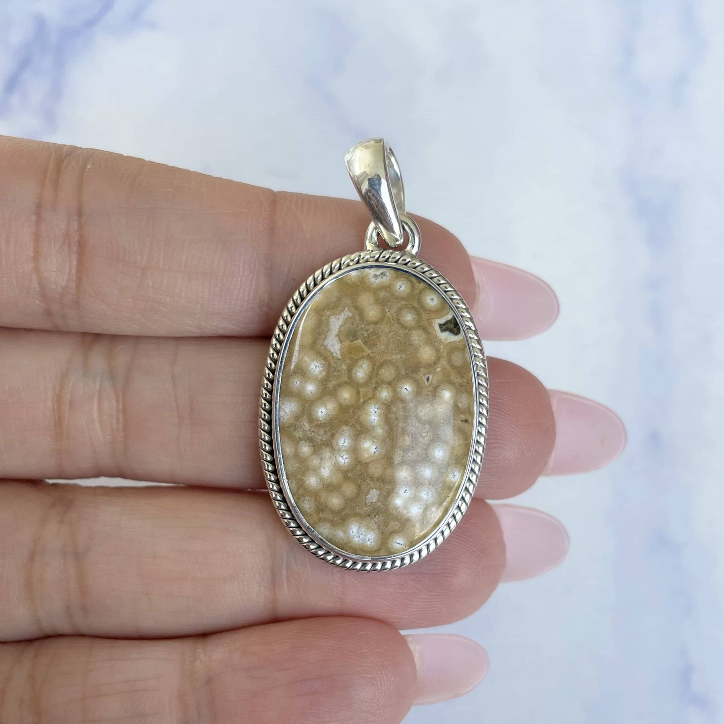 Ocean Jasper Pendant-(OCJ-P-3.)