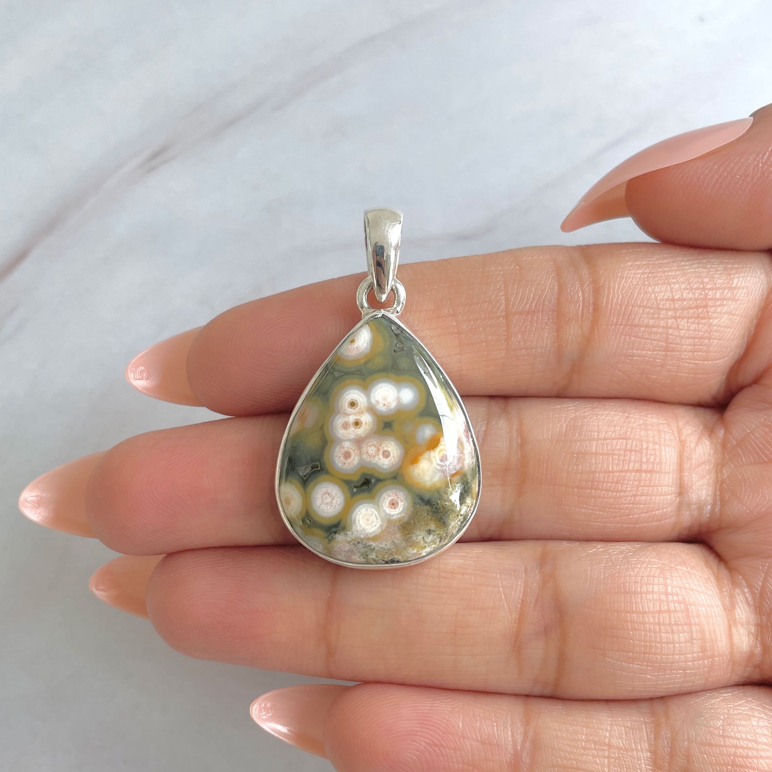 Ocean Jasper Pendant-(OCJ-P-43.)