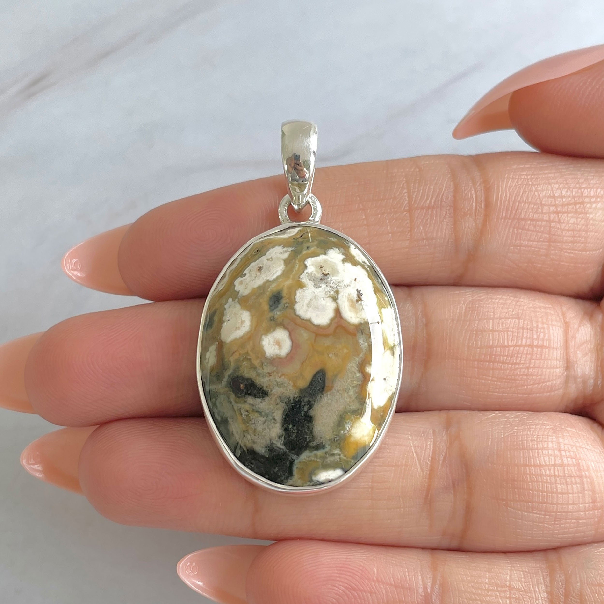 Ocean Jasper Pendant-(OCJ-P-44.)