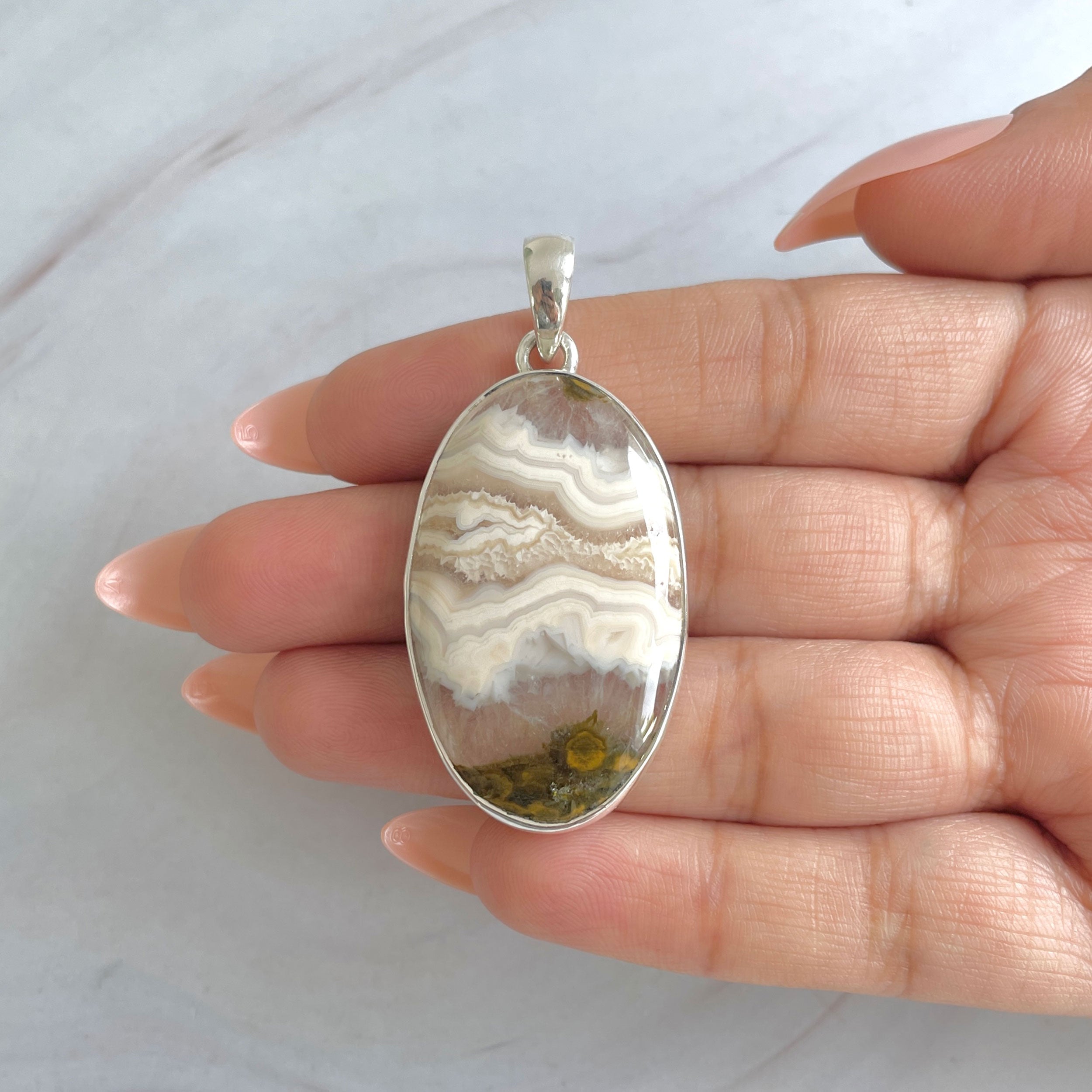 Ocean Jasper Pendant-(OCJ-P-45.)
