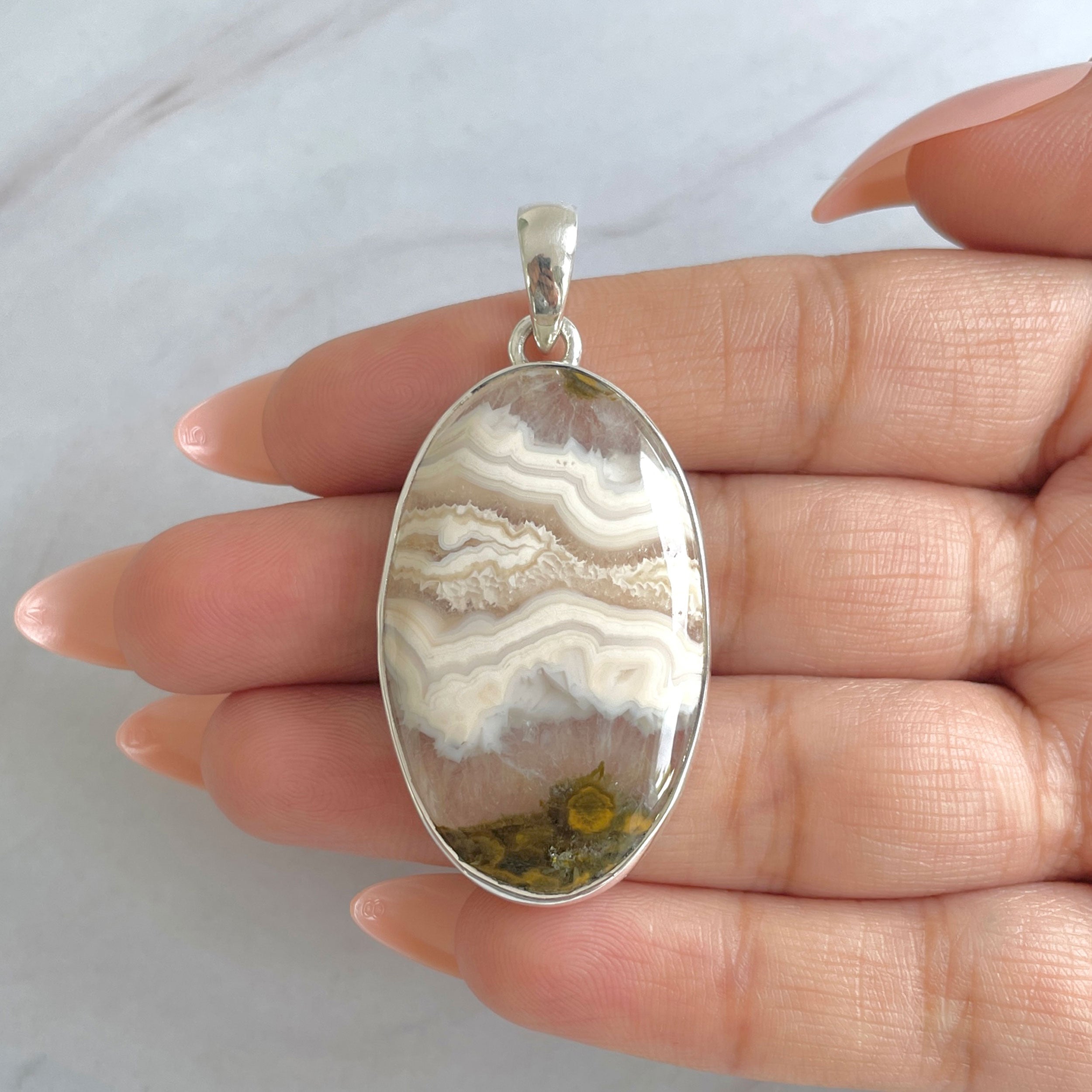 Ocean Jasper Pendant-(OCJ-P-45.)