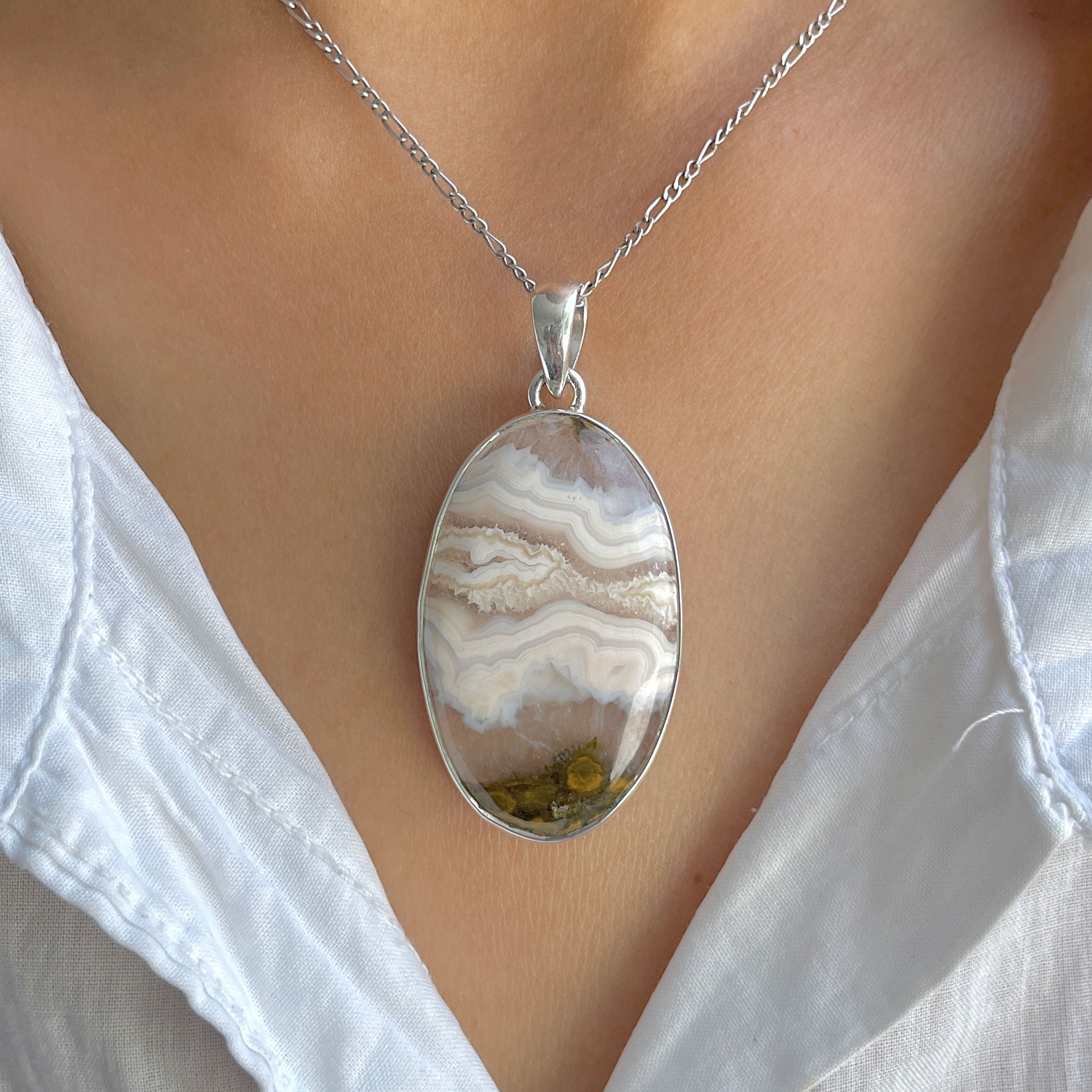 Ocean Jasper Pendant-(OCJ-P-45.)
