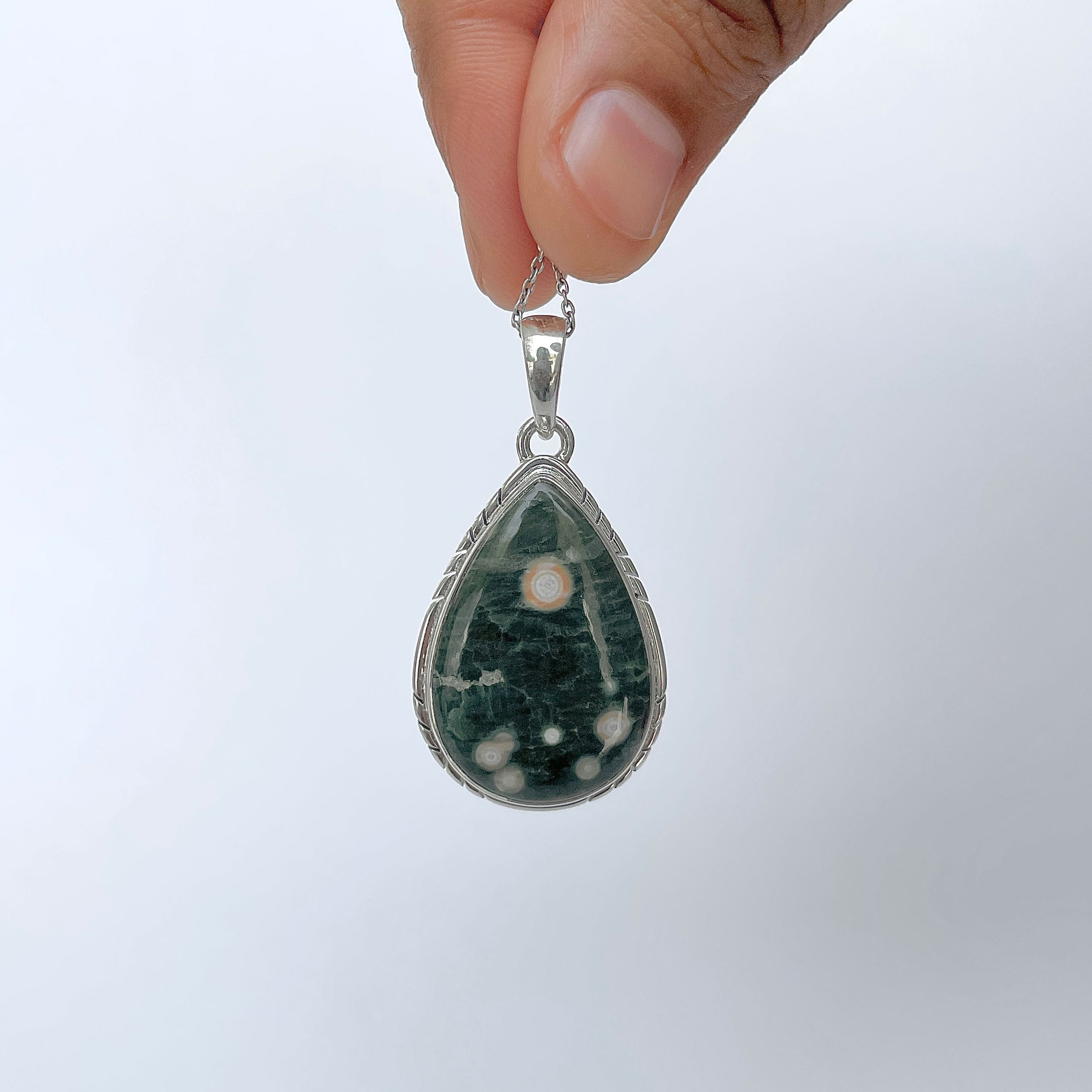 Ocean Jasper Pendant-(OCJ-P-46.)