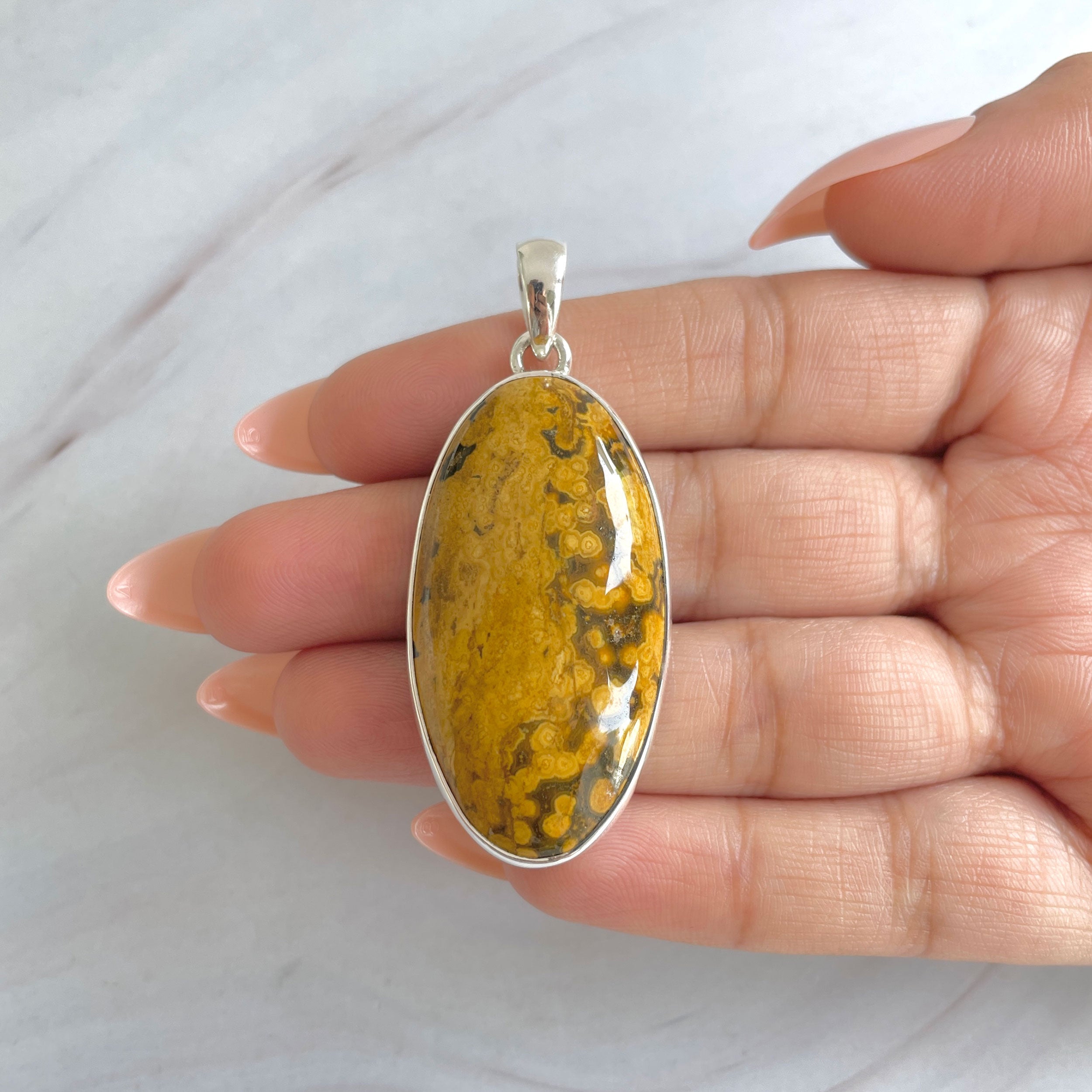 Ocean Jasper Pendant-(OCJ-P-48.)