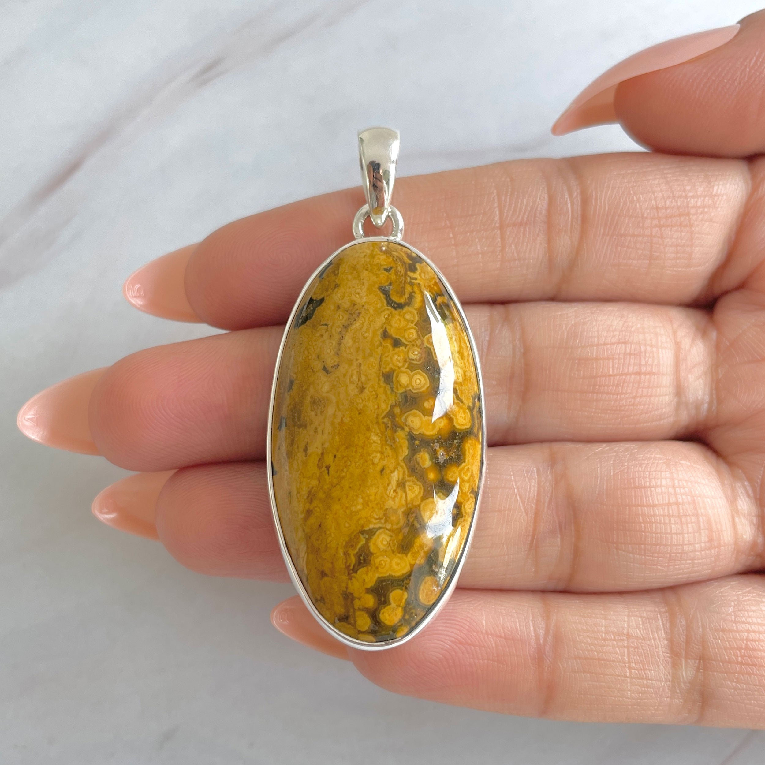 Ocean Jasper Pendant-(OCJ-P-48.)