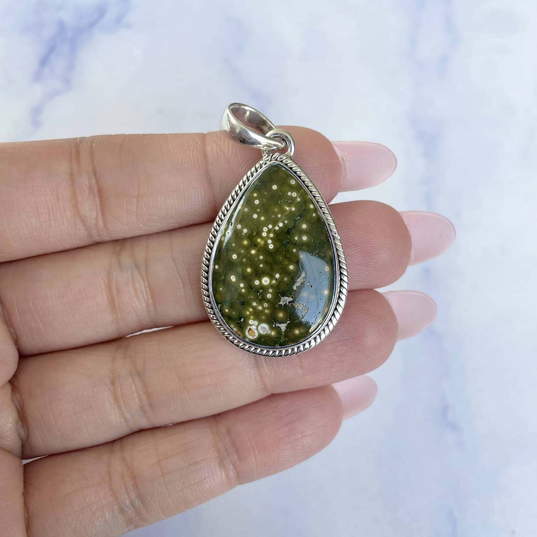 Ocean Jasper Pendant-(OCJ-P-5.)