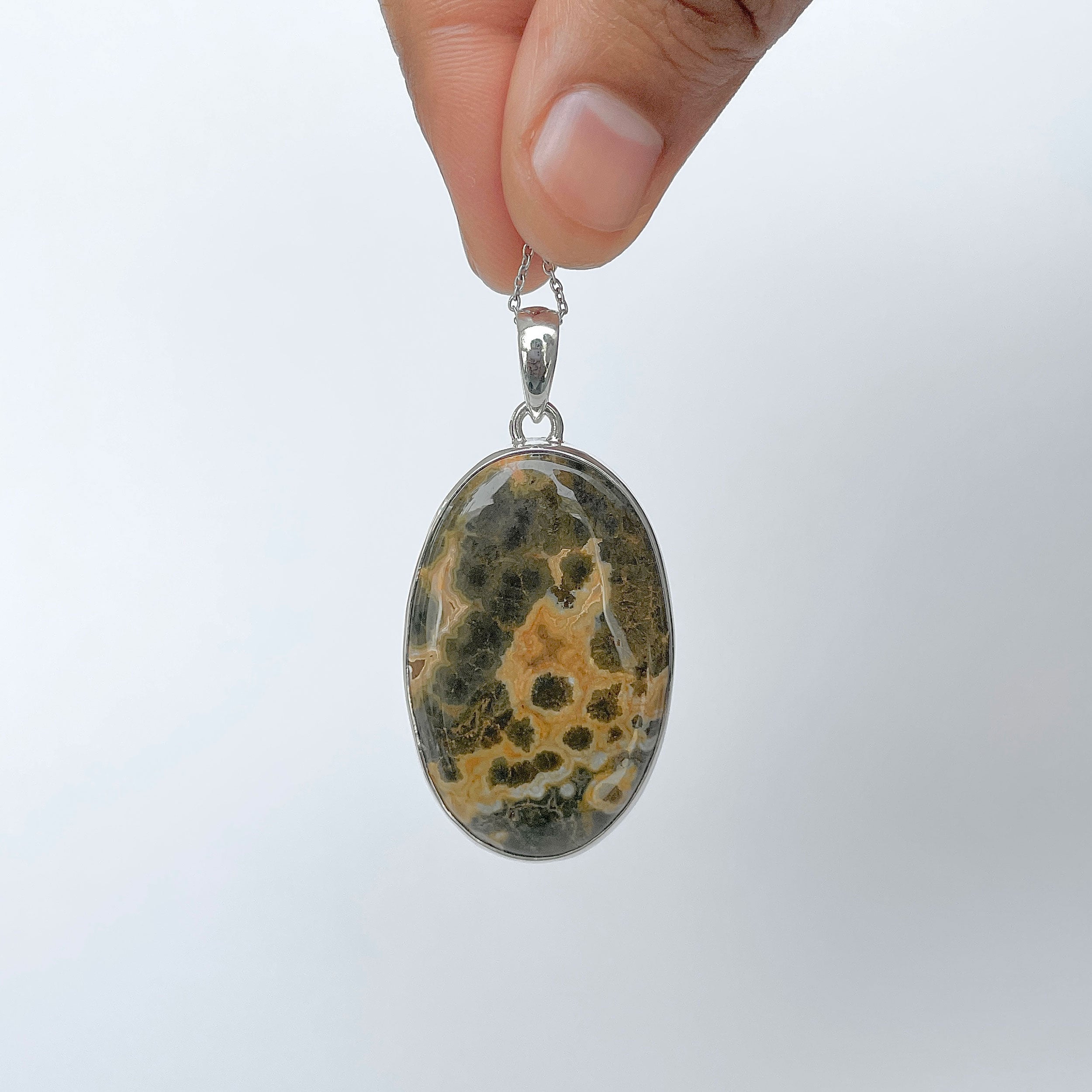 Ocean Jasper Pendant-(OCJ-P-53.)