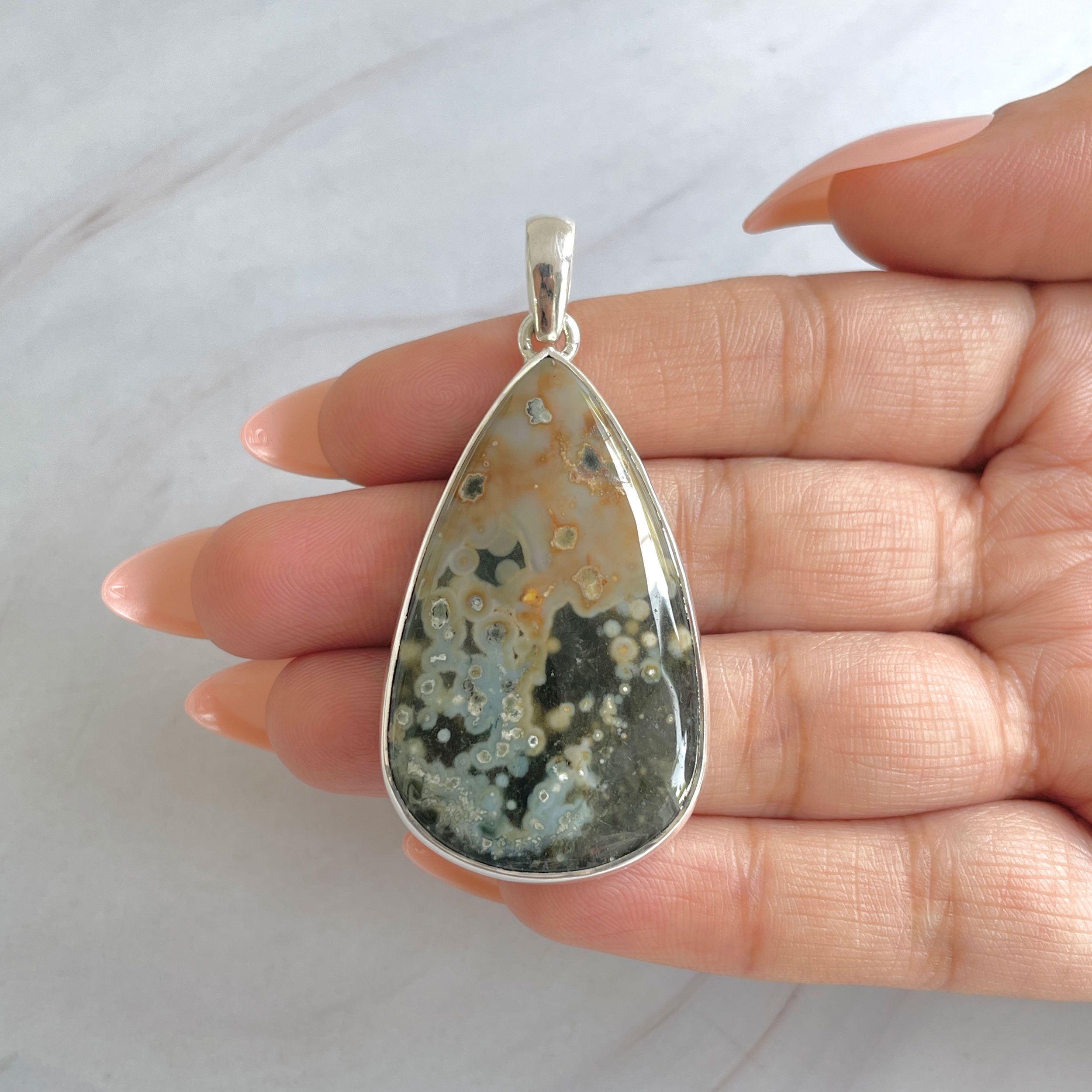 Ocean Jasper Pendant-(OCJ-P-54.)