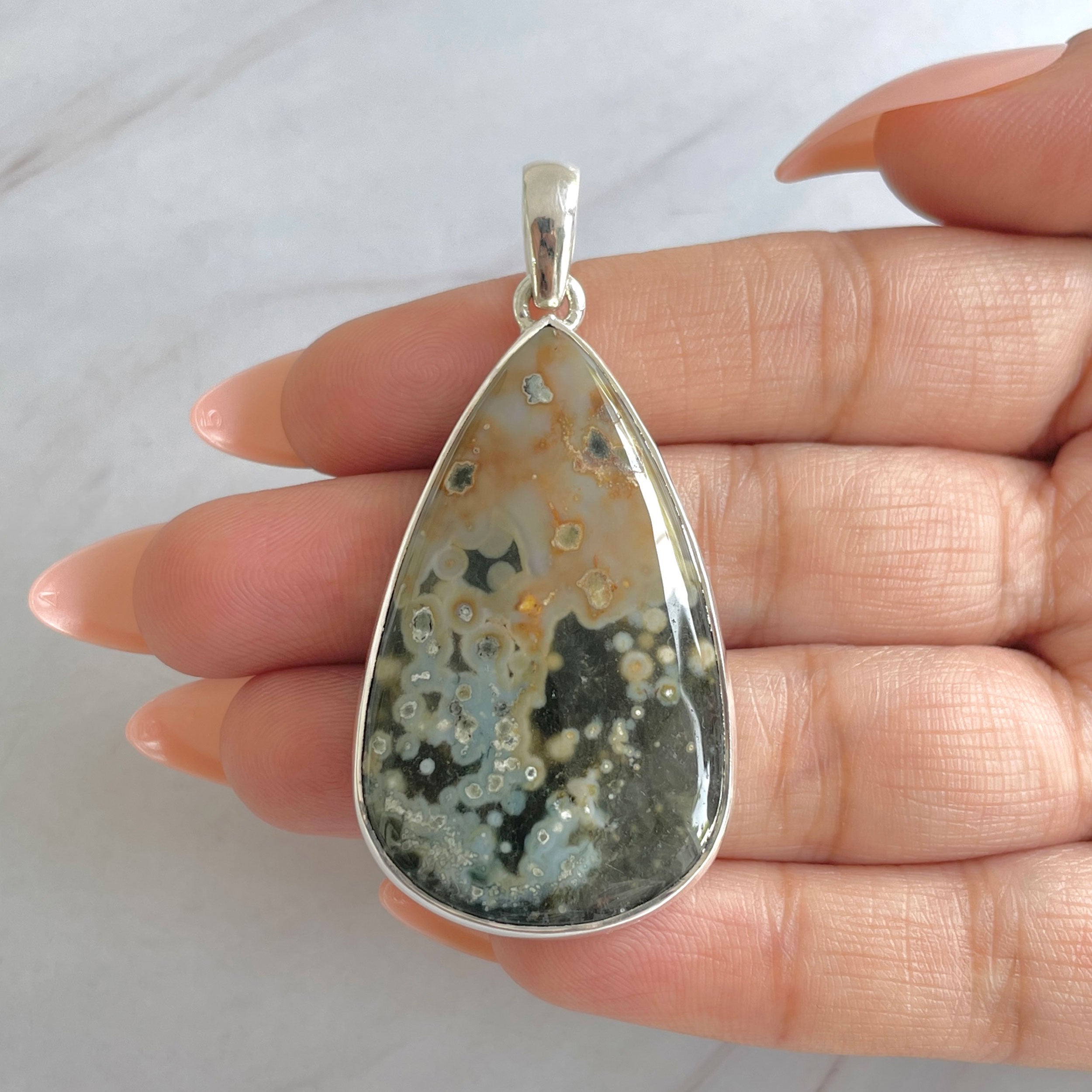 Ocean Jasper Pendant-(OCJ-P-54.)